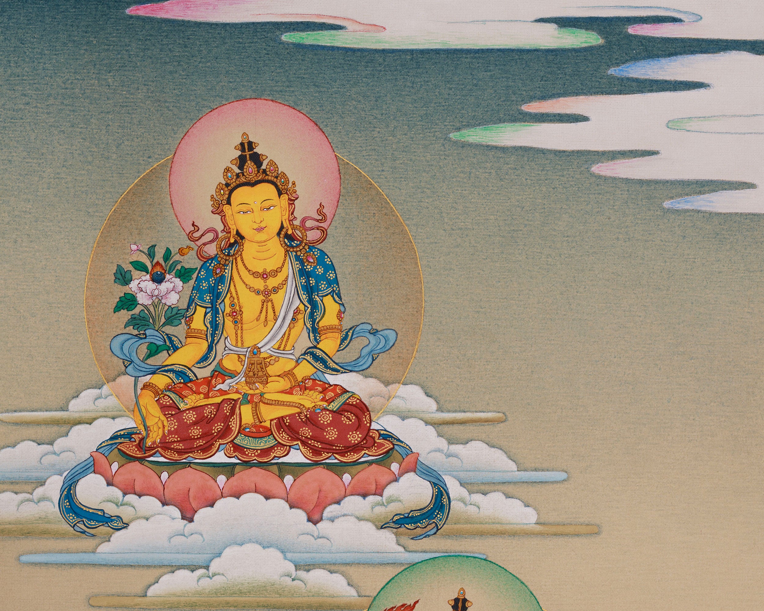 Five Manjushree | The Five Wisdom Aspects of the Enlightened Bodhisattva