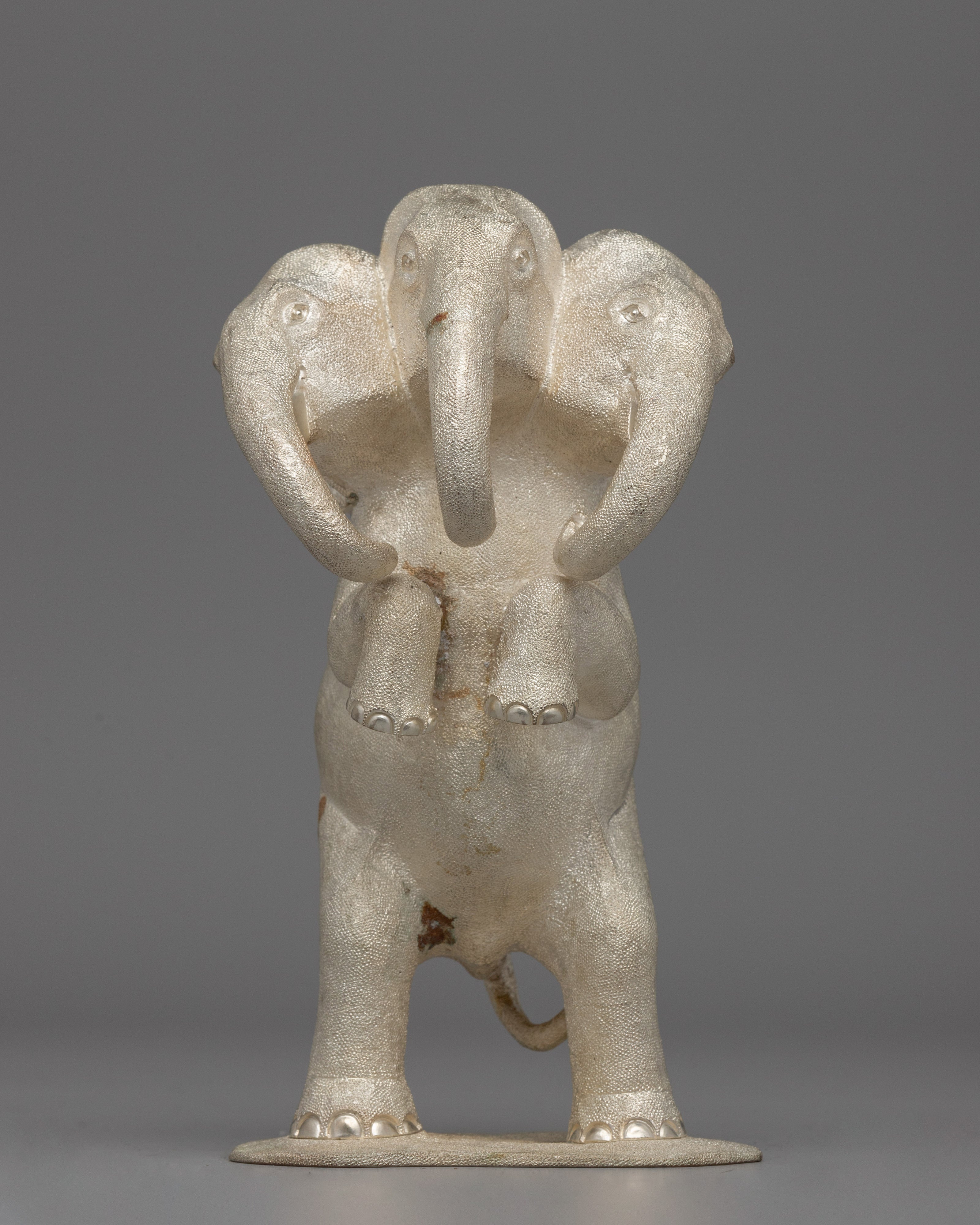 Decorative Elephant Trio Statue Set | Beautifully Detailed Elephant Sculptures