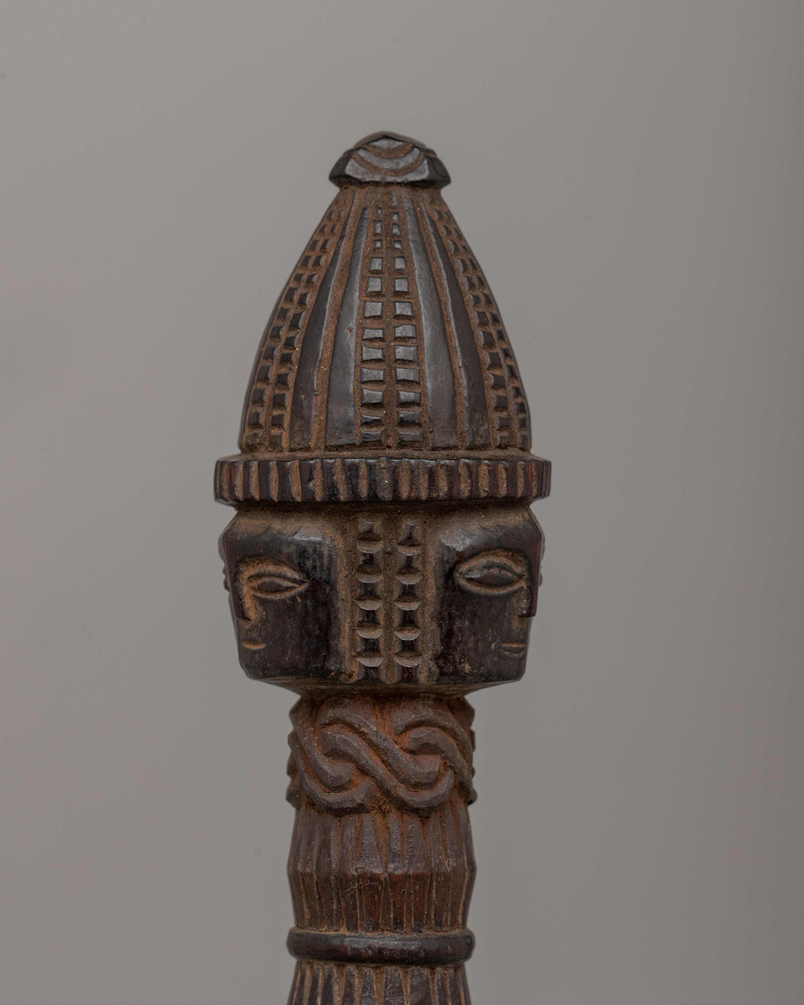 Sacred wooden Phurba dagger | Tantric Protection Tool