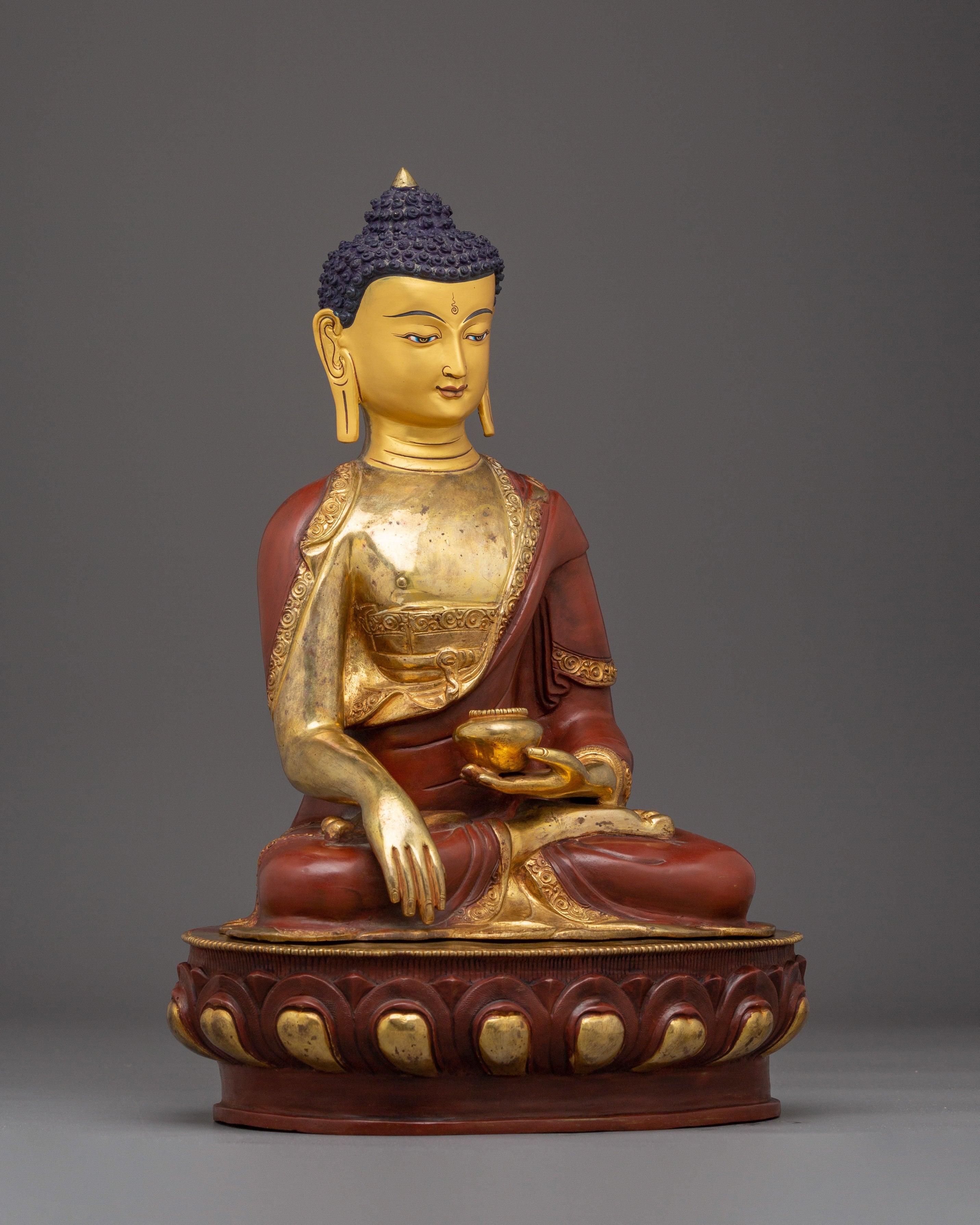 Historical Buddha Figurine of Shakyamuni Buddha | Enlightened One