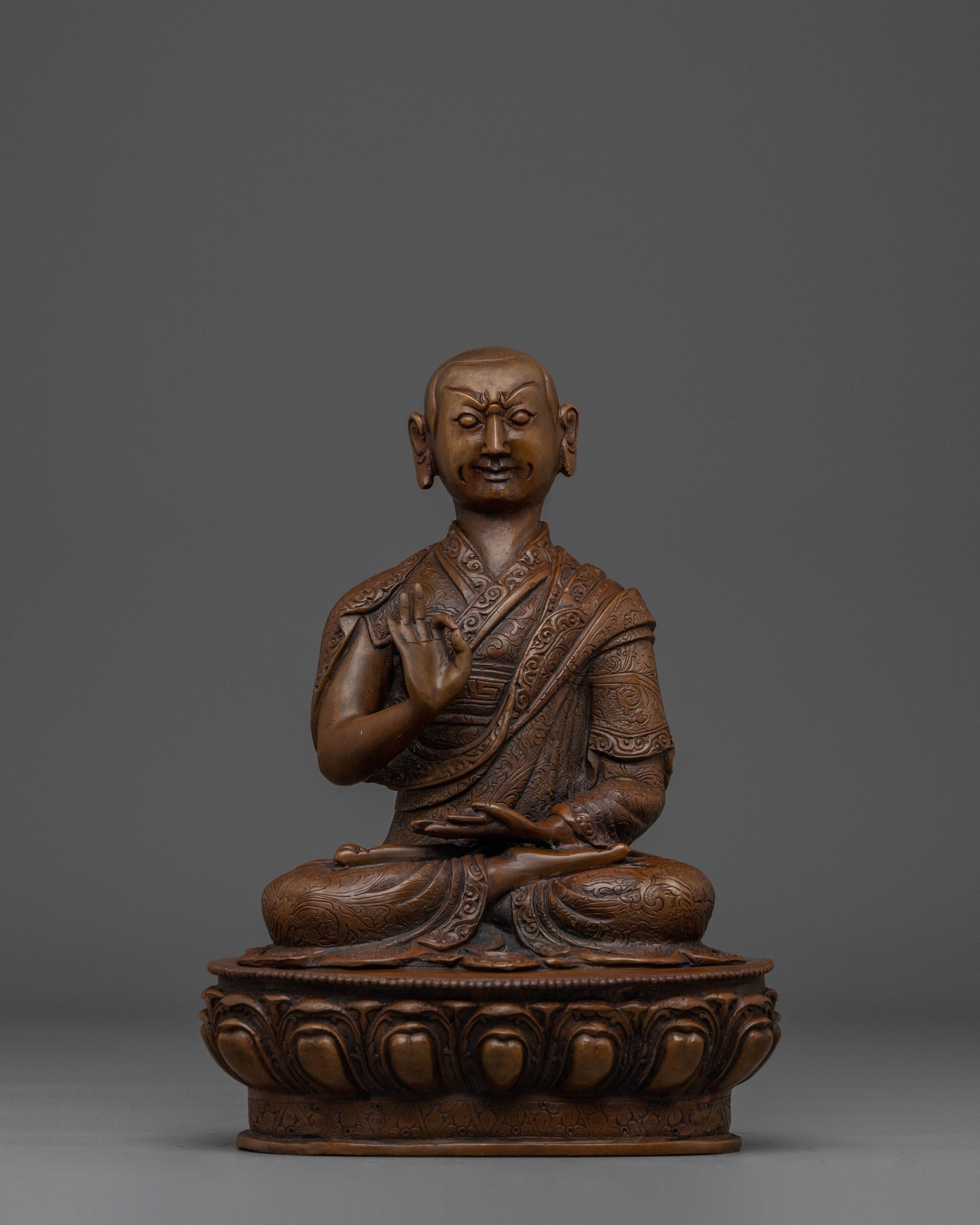 Enlightened Master Tsongkhapa Set | Disciples Statue