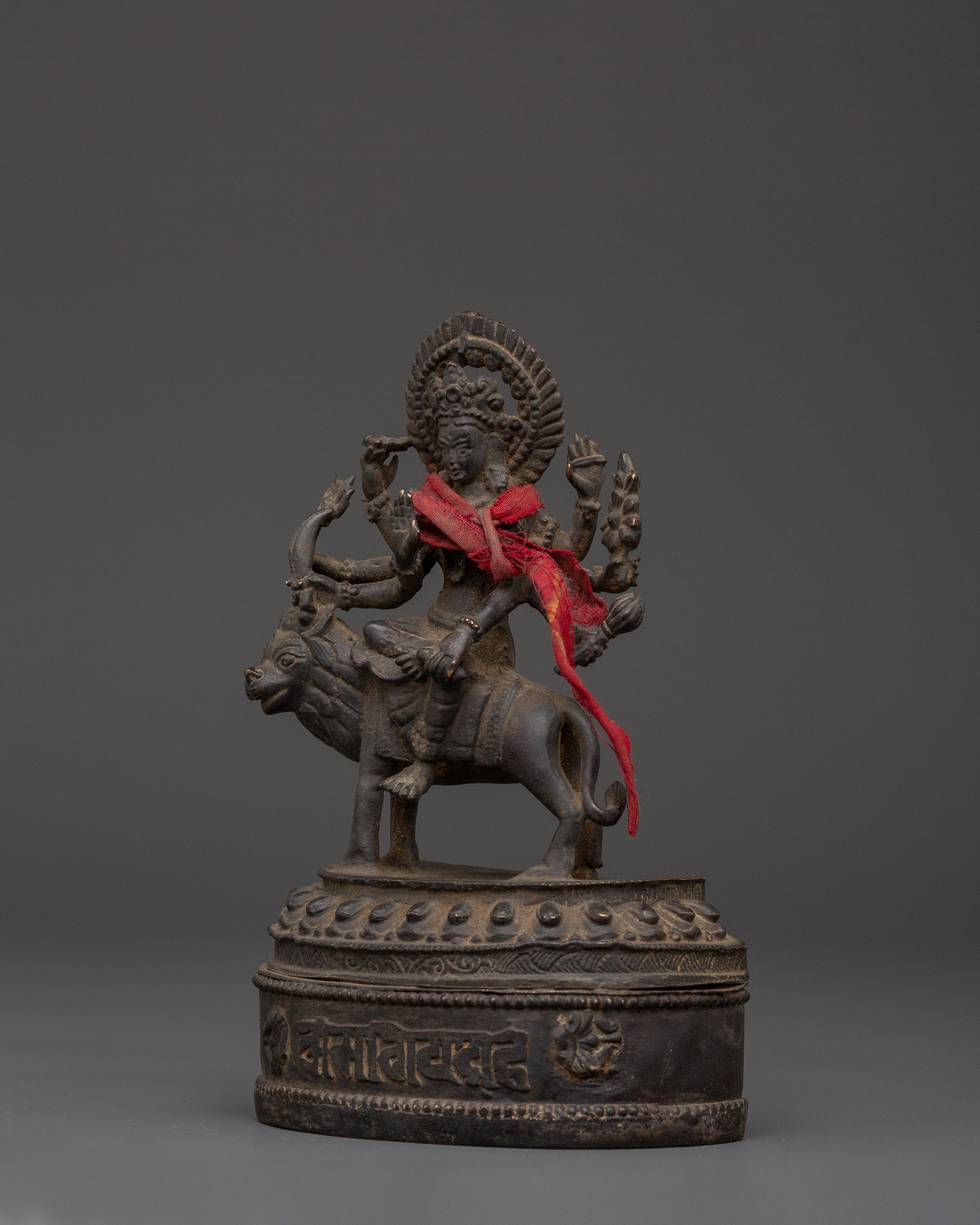 Handcrafted Durga Statue | Perfect for Altar, Meditation, and Home Decor
