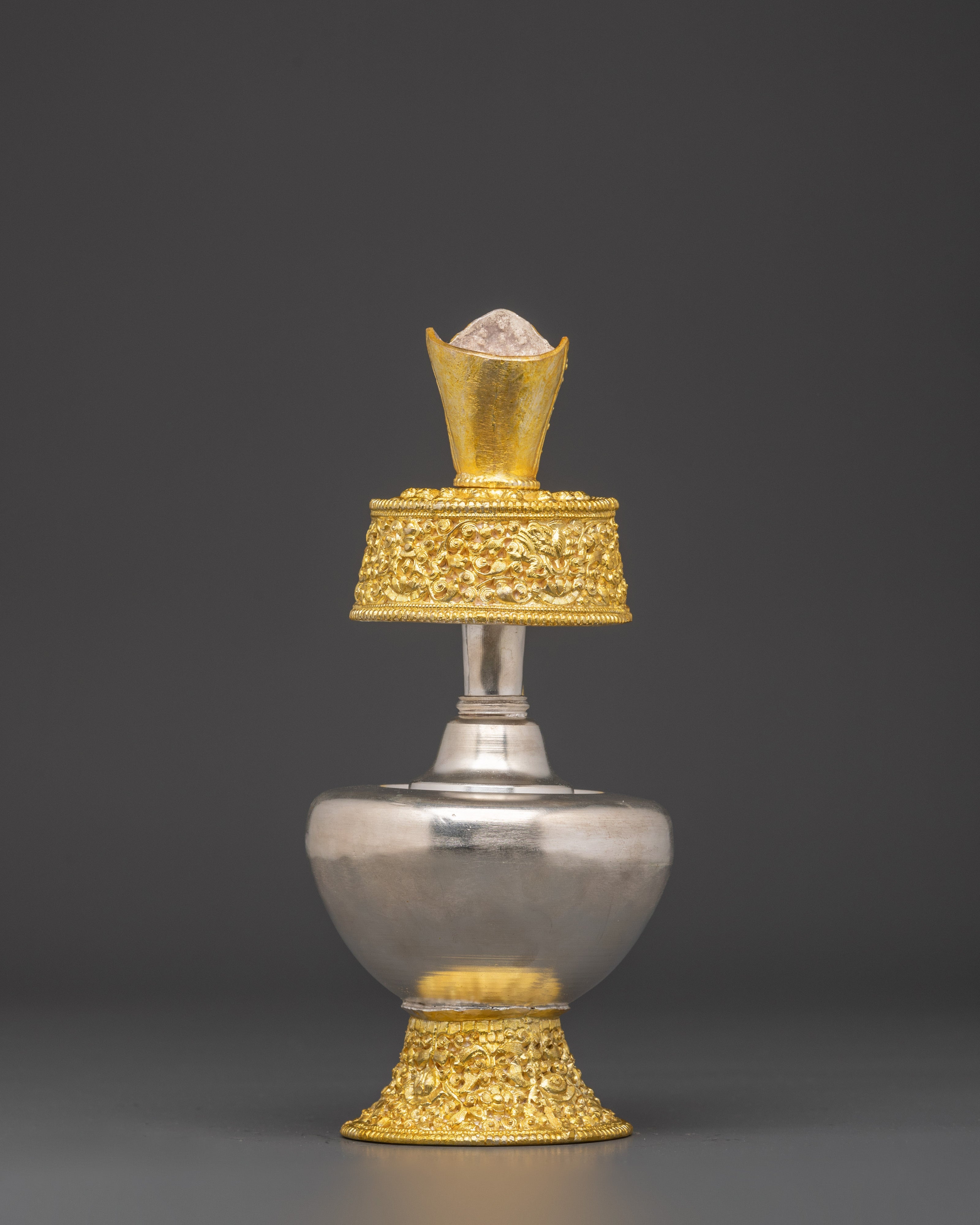 Handcrafted Copper Bhumba Ritual Water Vase | Tibetan Buddhist Ceremonial Tool