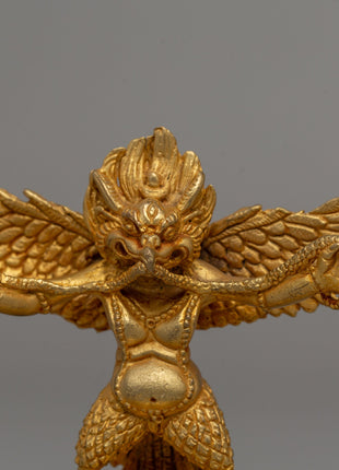 Garuda God of strength Statue for Dharma | 8.5 cm Tall Figurine