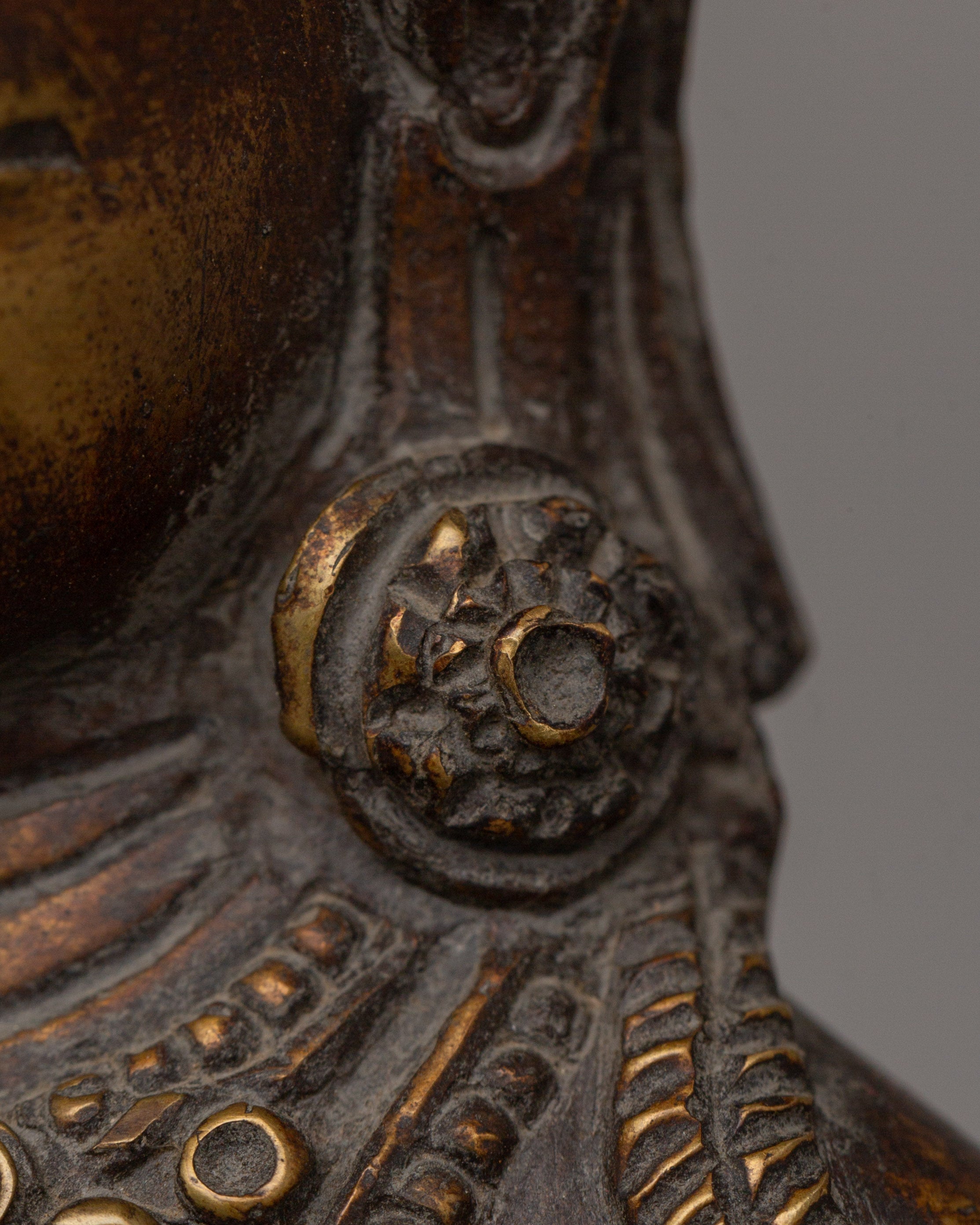 Vajradhara Buddha Statue | Hand-Carved Copper Sculpture