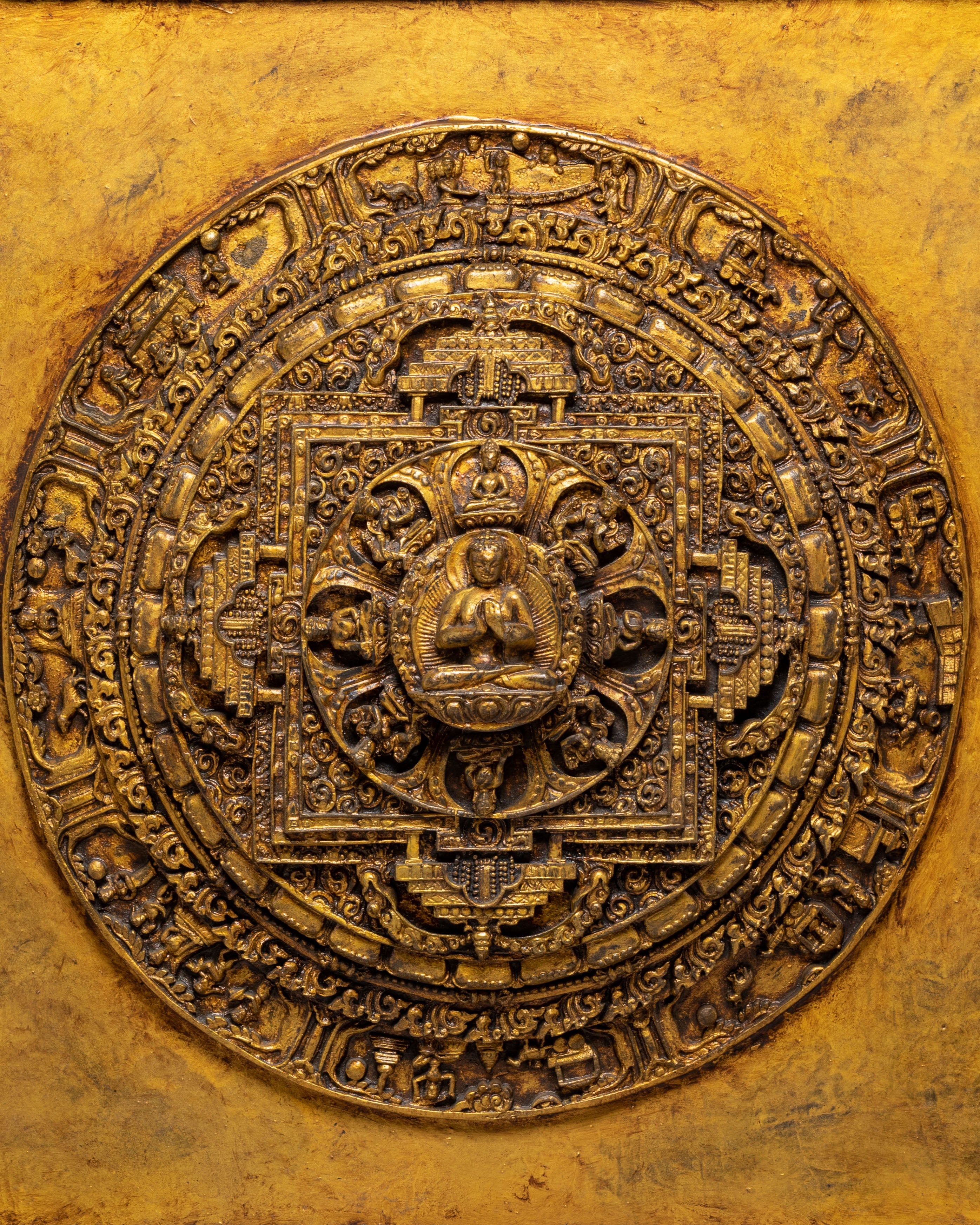 Vairocana Buddha Wall Hanging | Historical Buddha