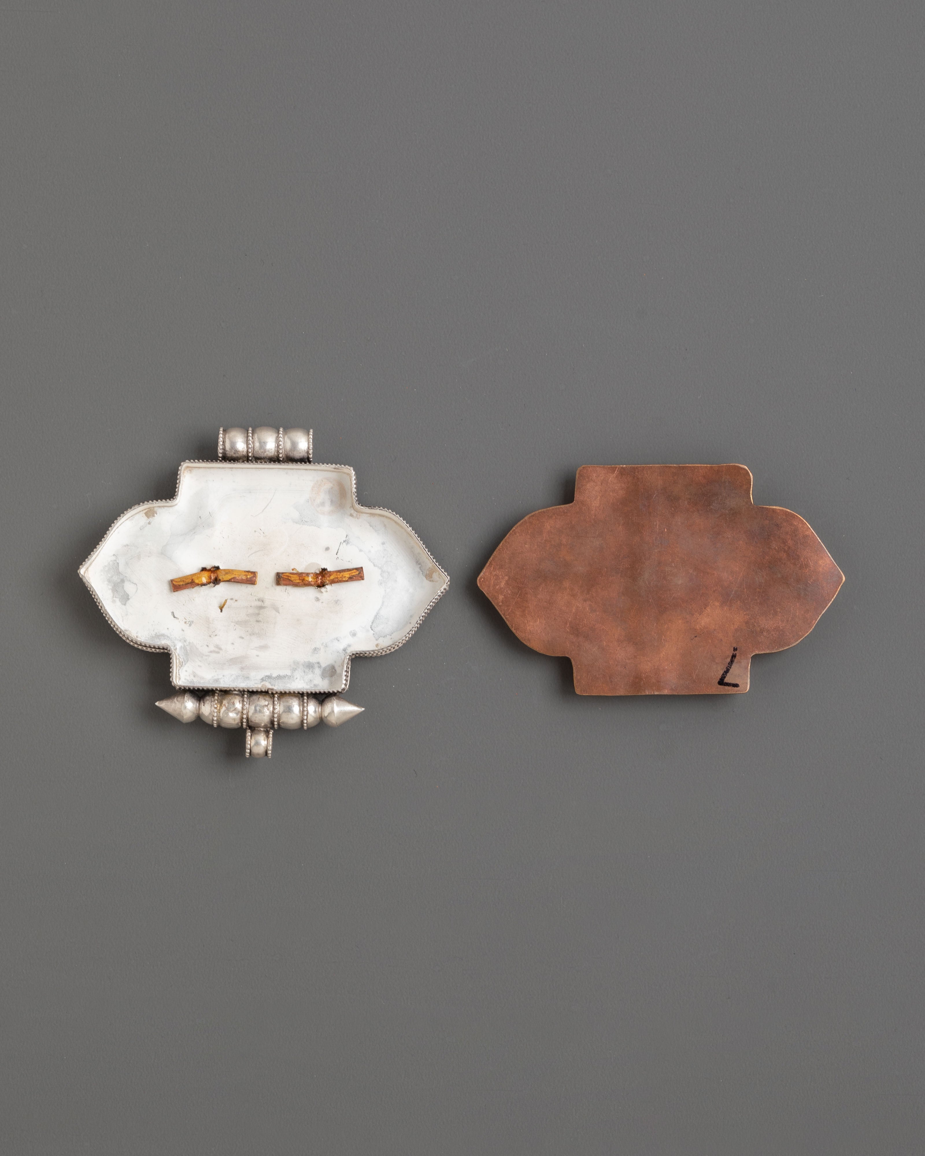 Sacred Buddhist Protective Ghau Box Locket | Tibetan Prayer Amulet Pendant