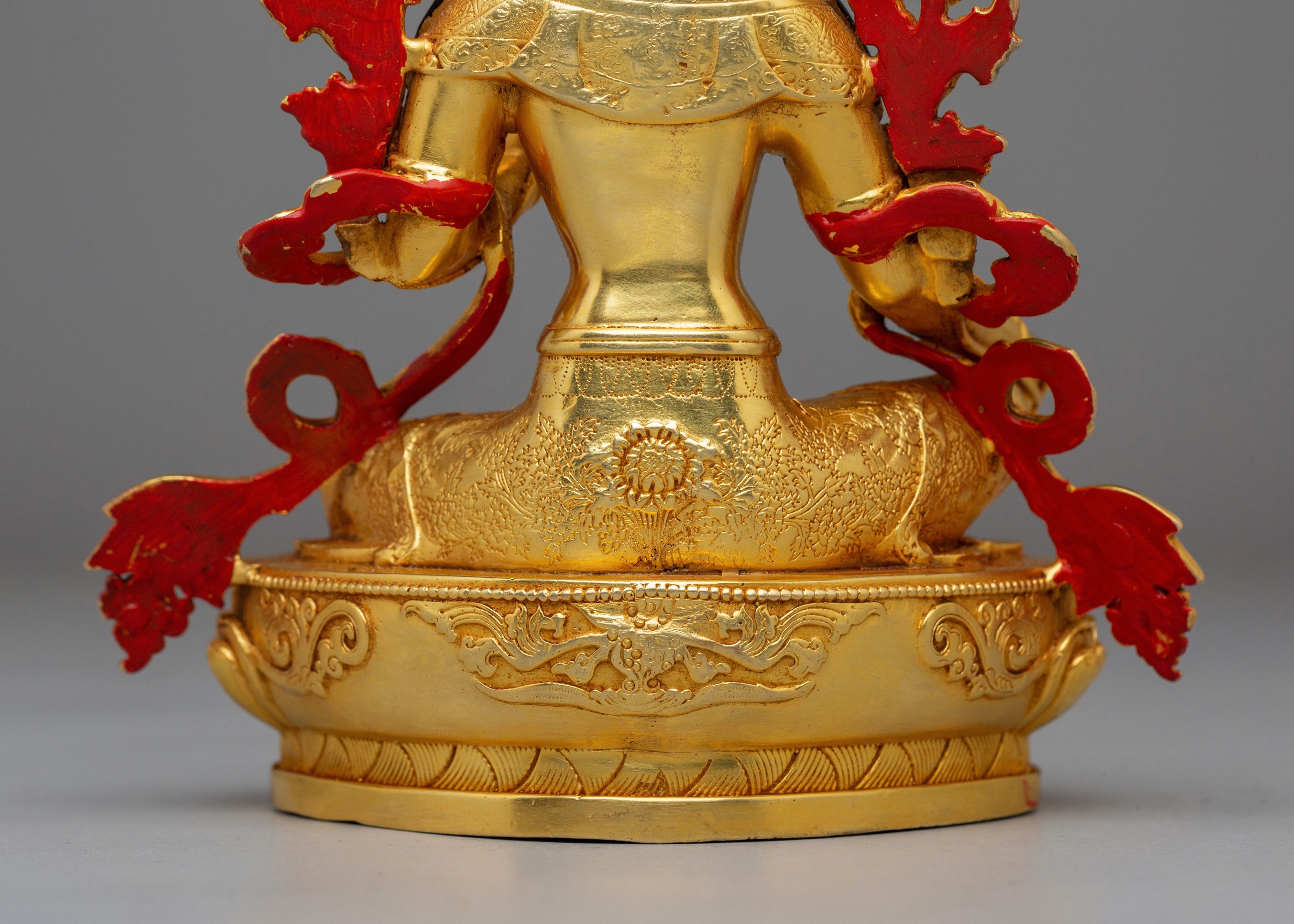 Green Tara Statue | The Female Bodhisattva