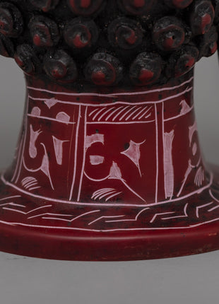 Elevate Your Decor With Red Buddha Head | Spiritual Decor for Meditation & Zen Spaces