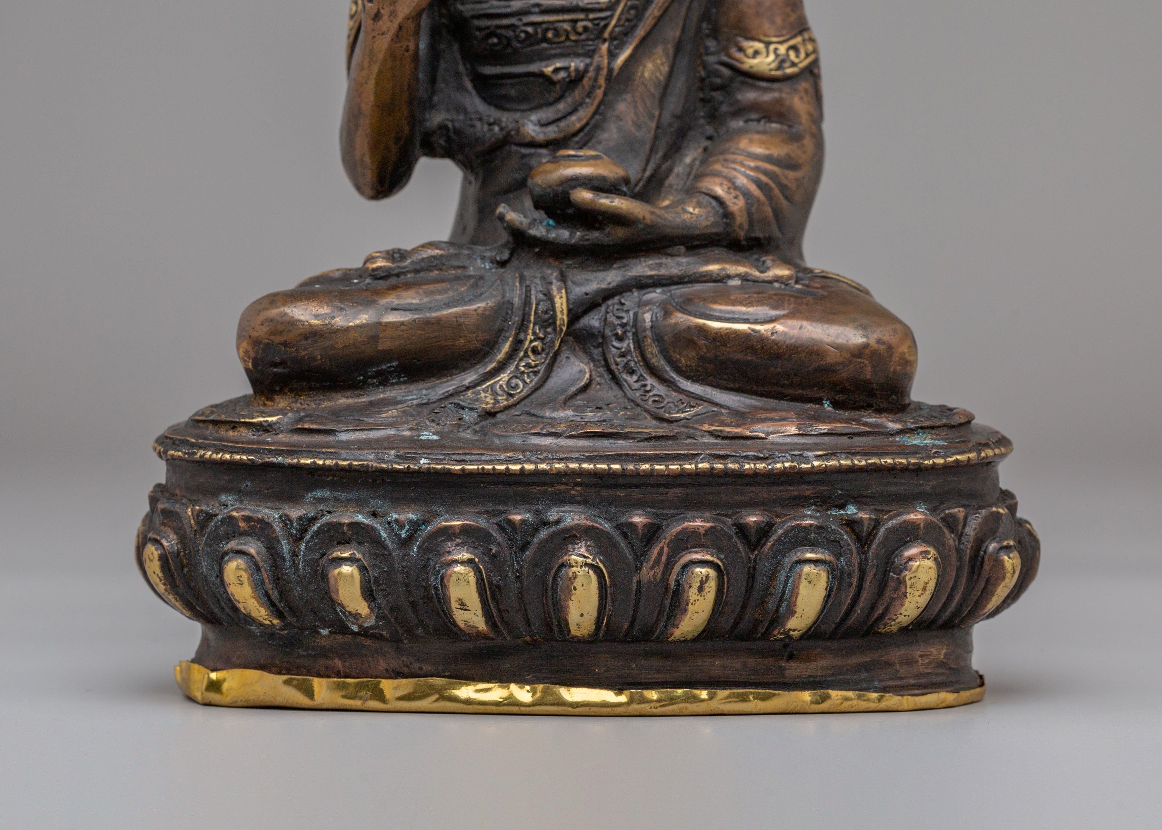 Amogasiddhi Meditation Deity Statue | Himalayan Buddhist Art