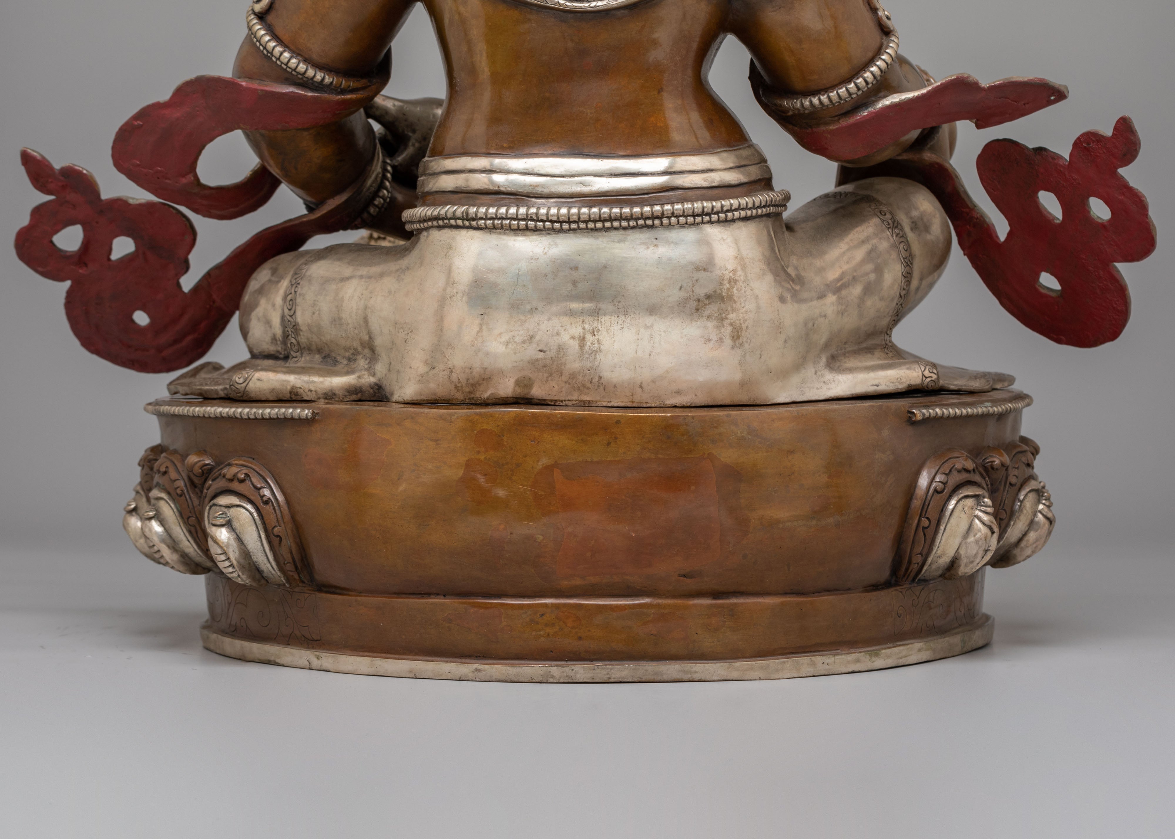Sacred Dzambhala Statue for Wealth | Traditional Buddhist Art
