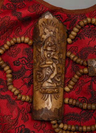 Tibetan Bone Rugen (Rus-Gyan) | Sacred Ritual Adornment Set