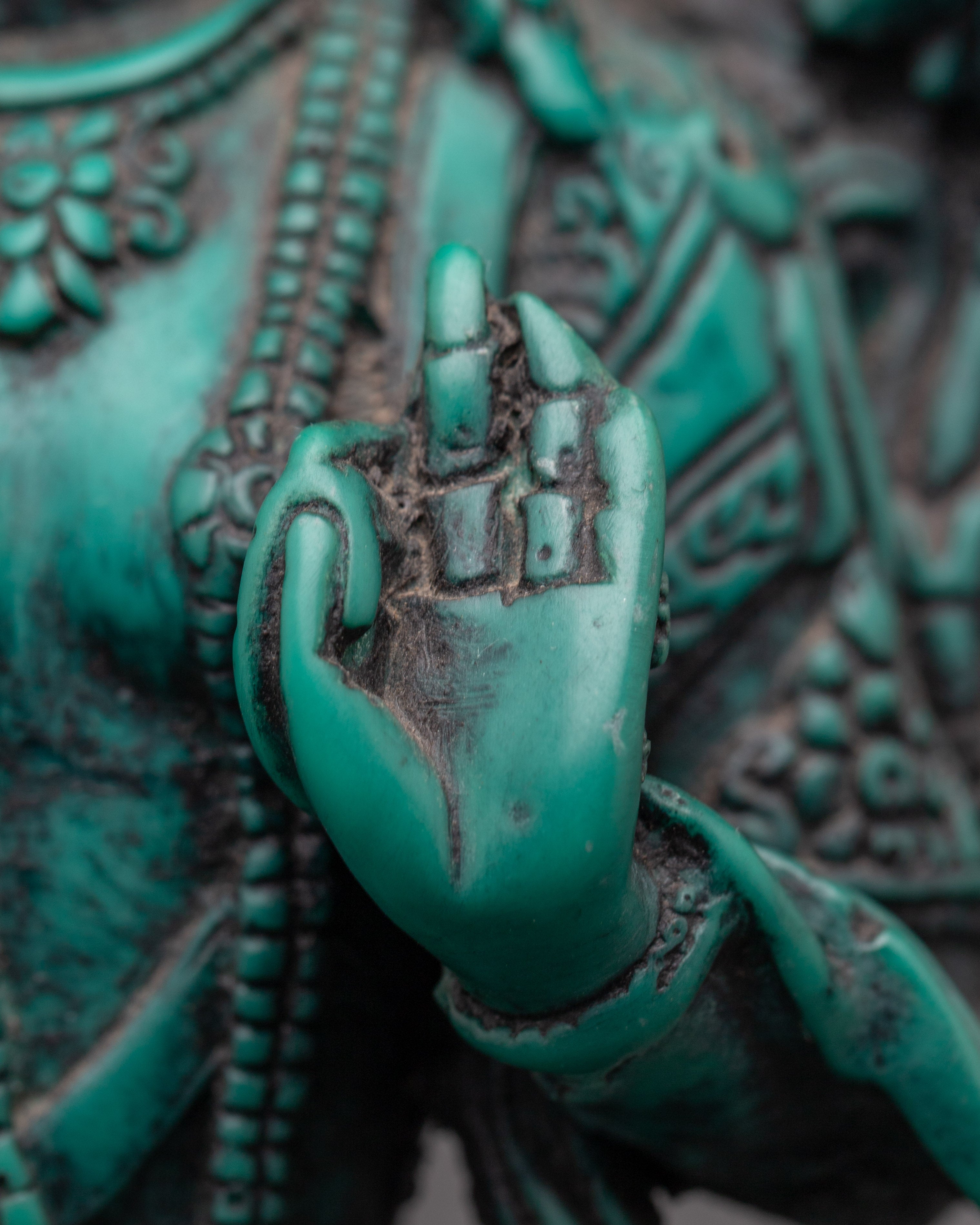 Spiritual Green Tara sculpture | Tibetan Goddess Tara Statue