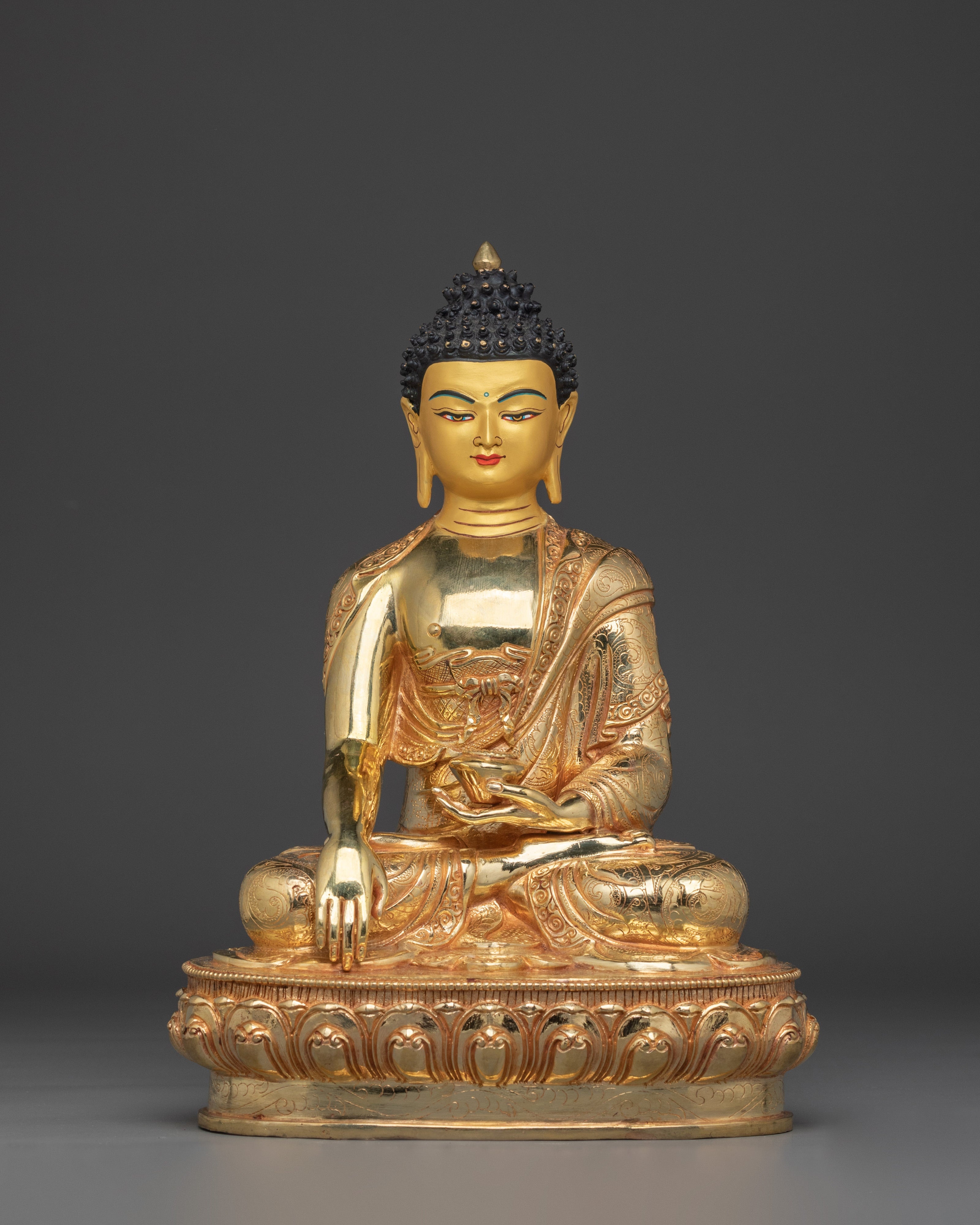 peaceful-shakyamuni-buddha-copper-statue