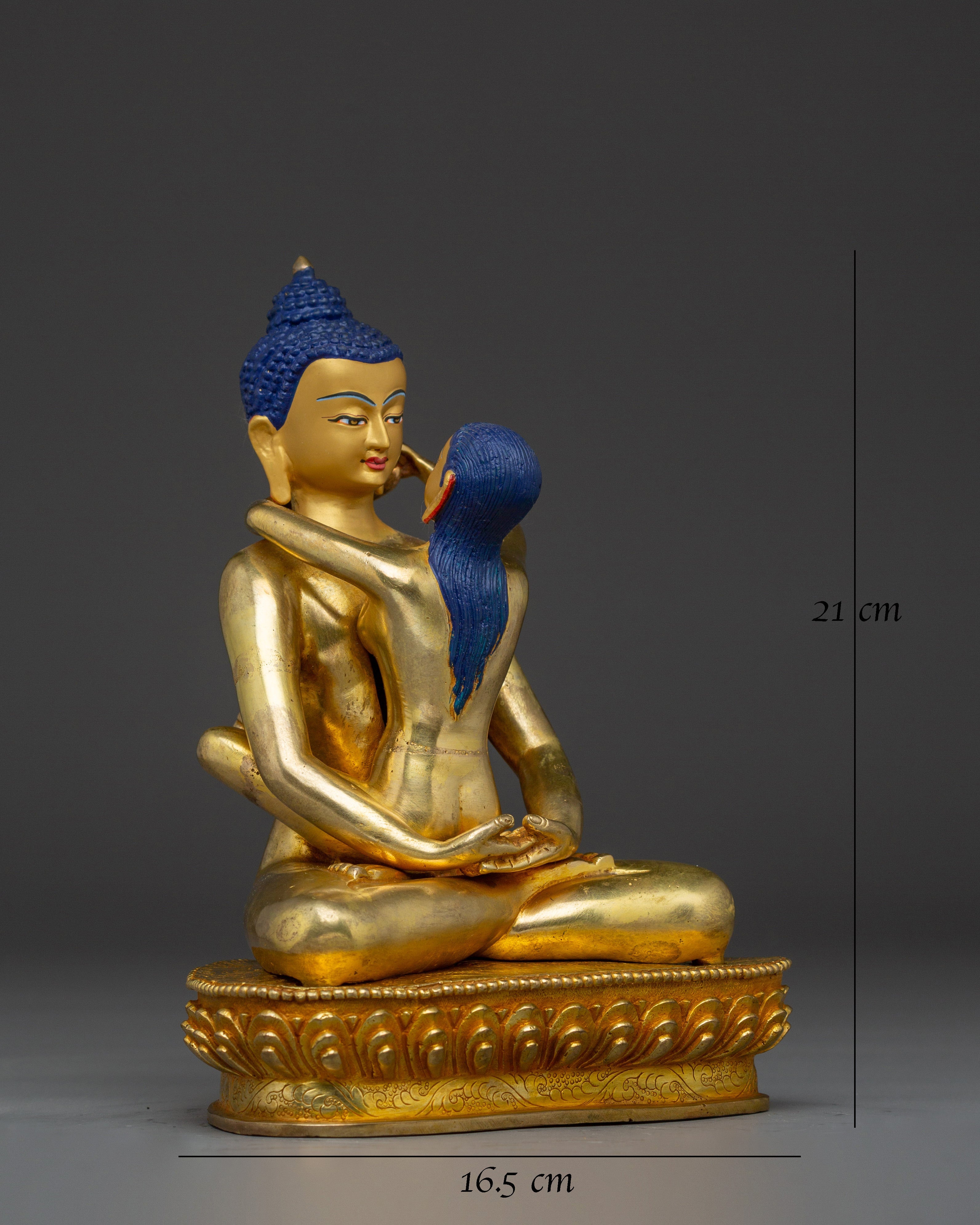Great Bodhisattva Samantabhadra with consort Statue for Dharma Decor