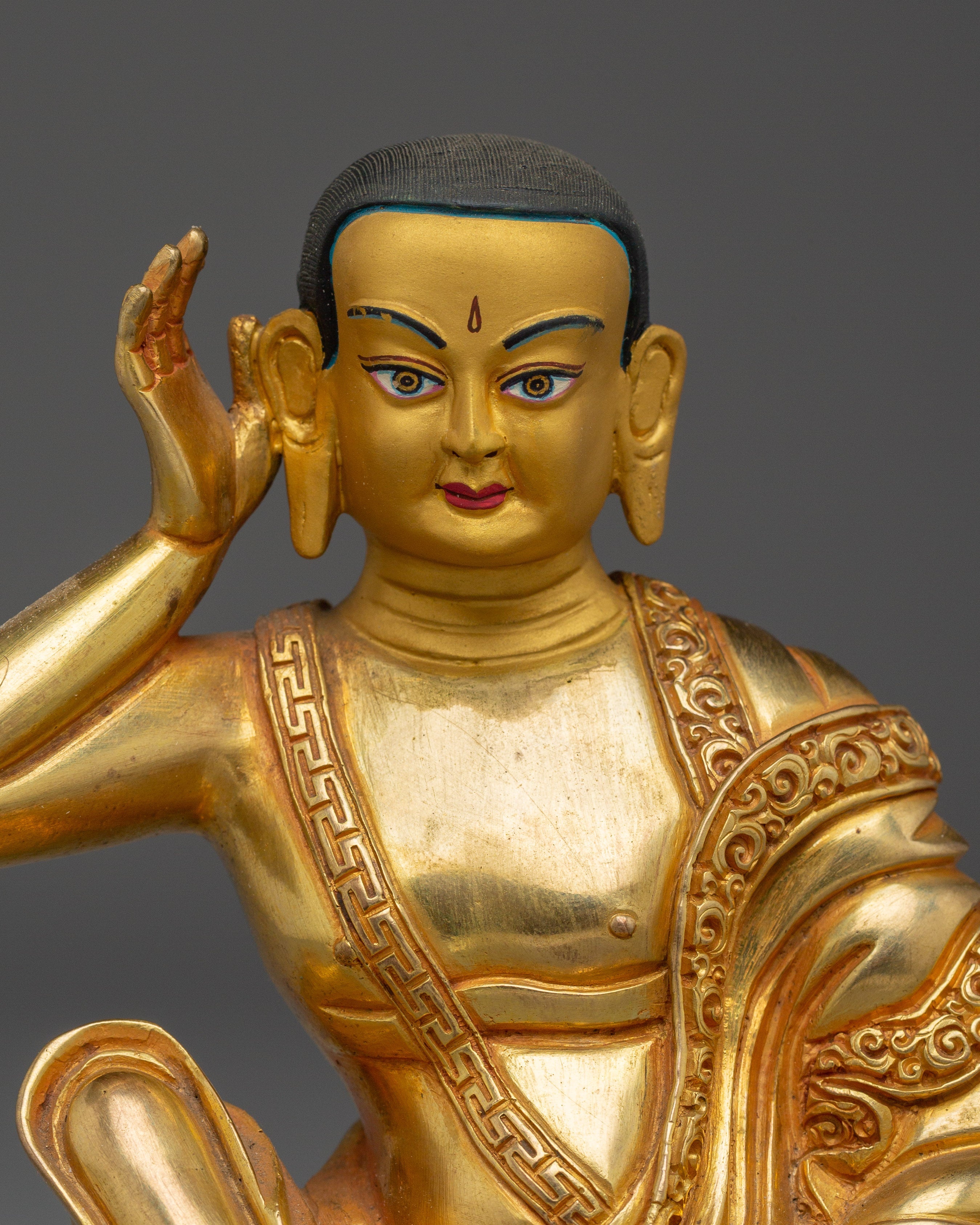 Devotional Decor Milarepa | Handcrafted Statue