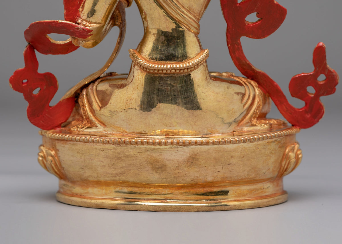 Sacred Wisdom Manjushri Statue | Tibetan Buddhist Deity