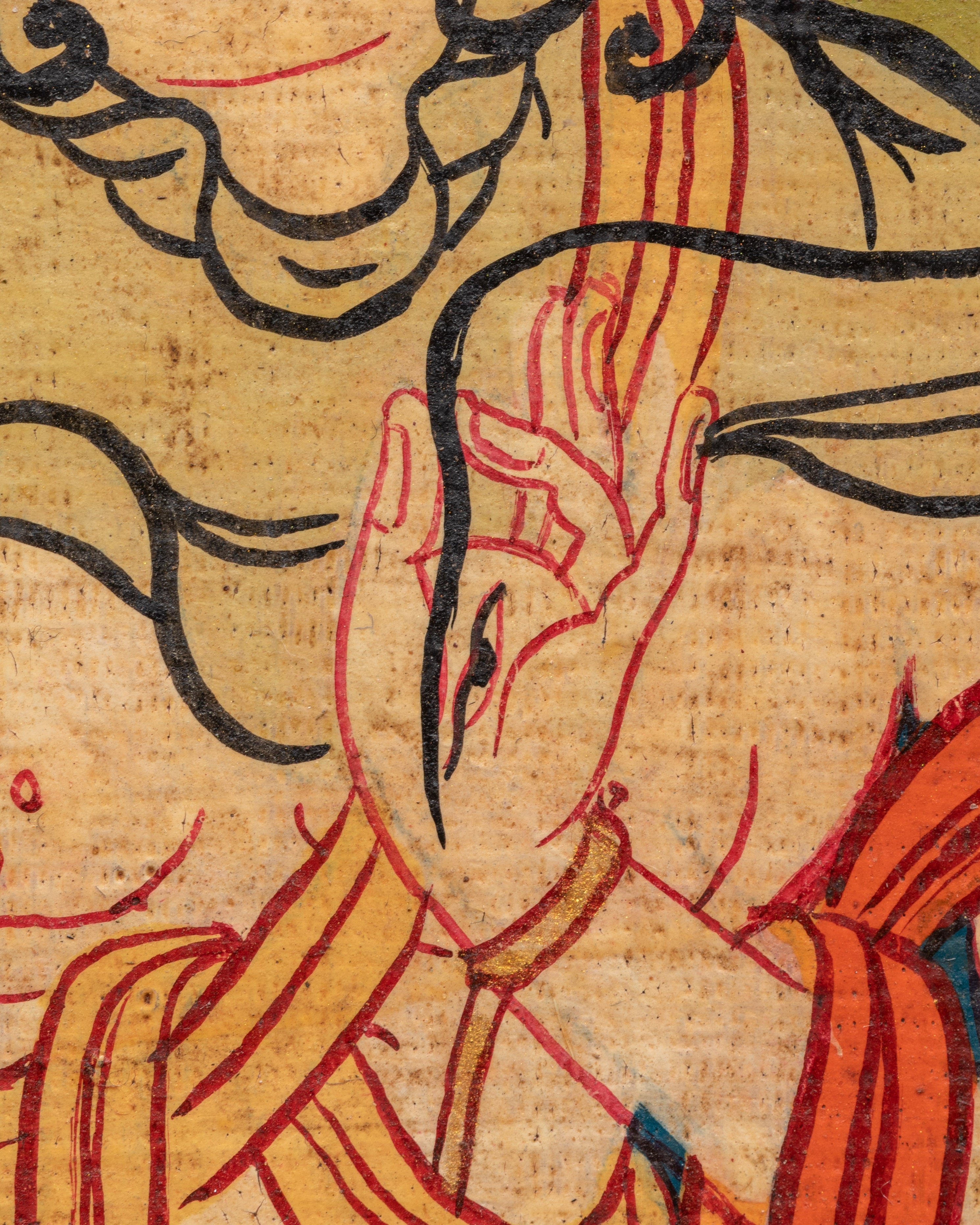 Handcrafted White Tara Wall Art | Tibetan Spiritual Goddess Painting on Wood