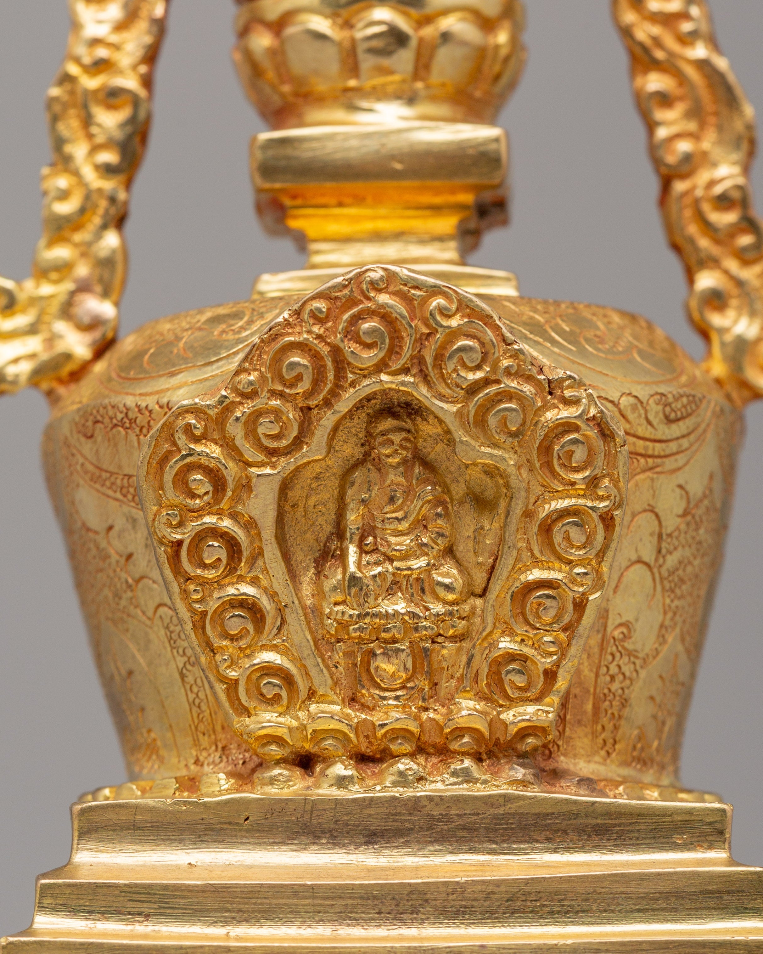 Himalayan Buddhist Stupa for Meditation | Handcrafted Sacred Shrine