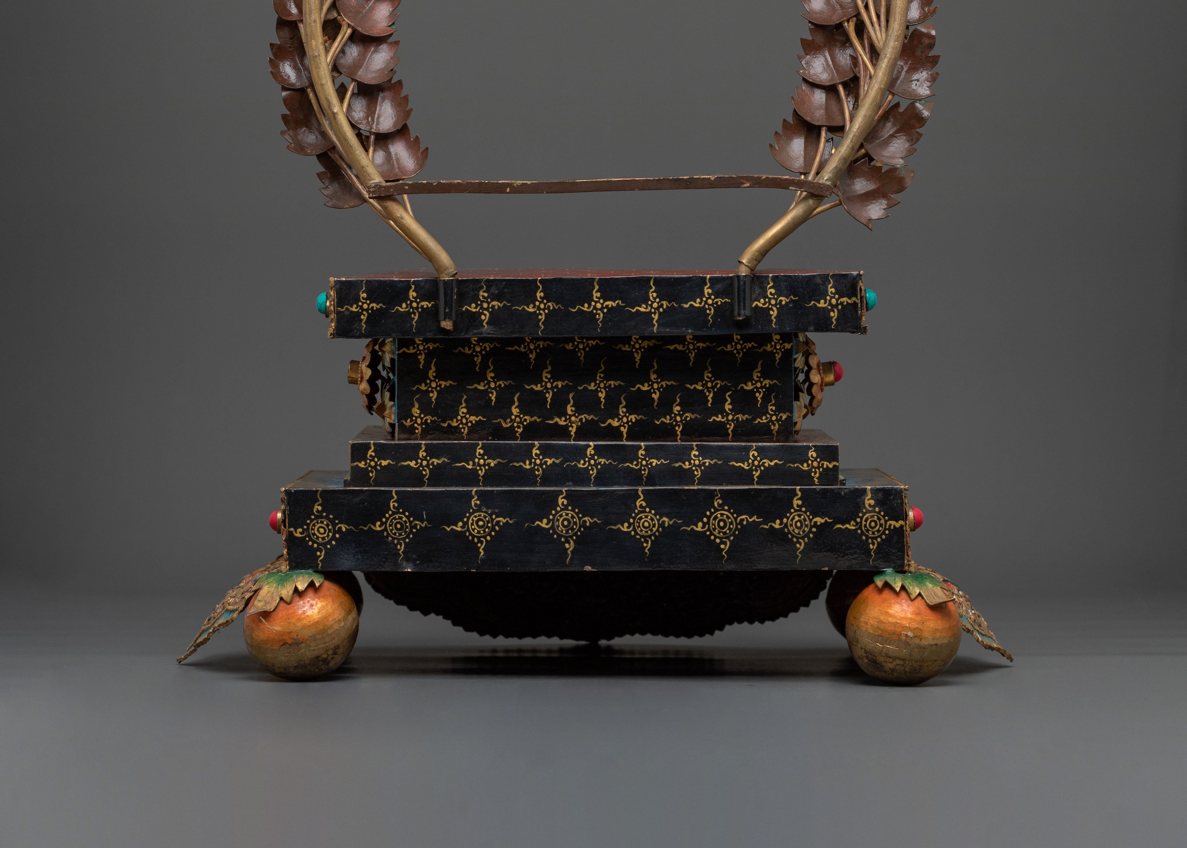 Handcrafted Buddhist Throne | Meditation Altar Decor