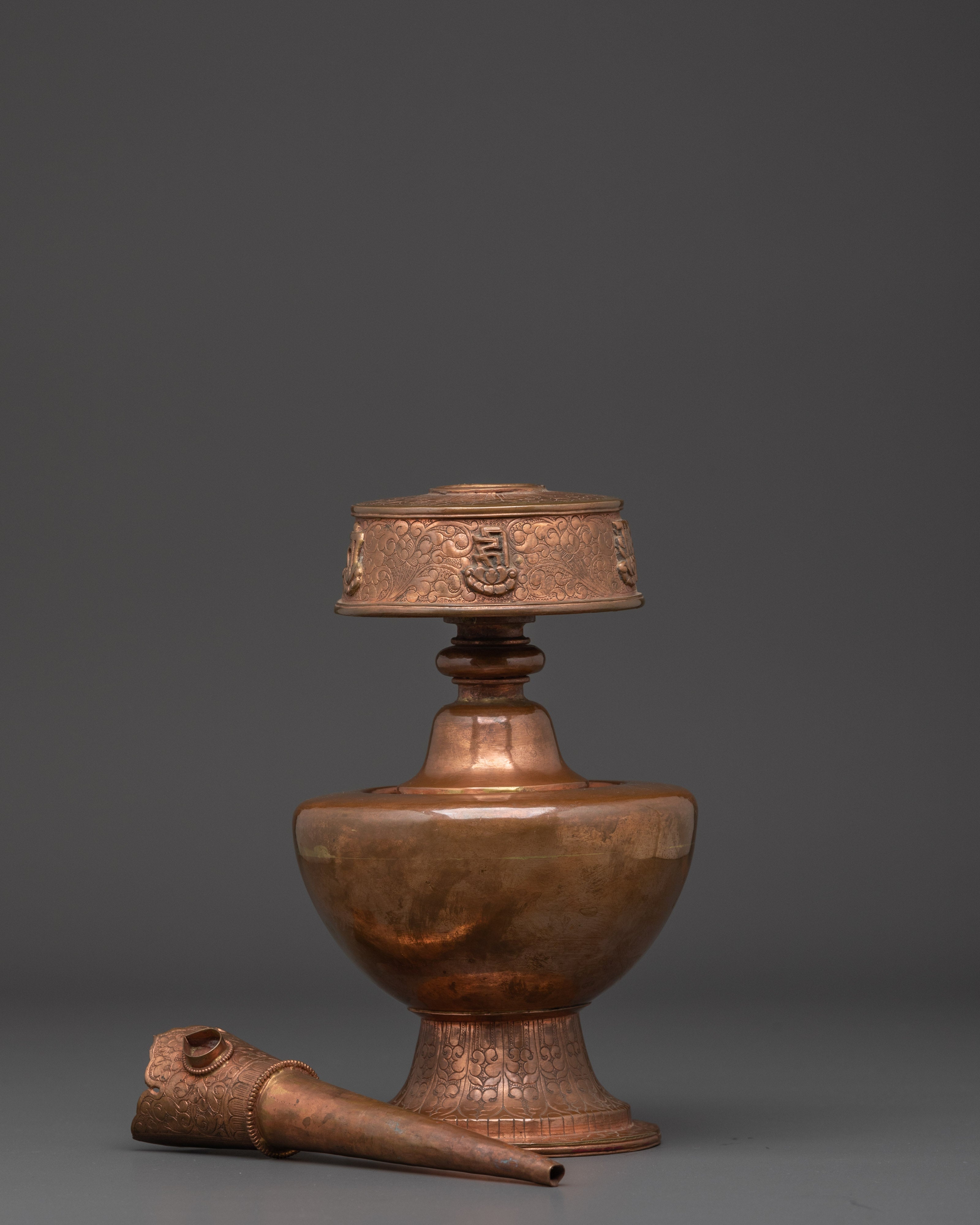 Copper Bhumba Set for Rituals | Altar & Spiritual Practice