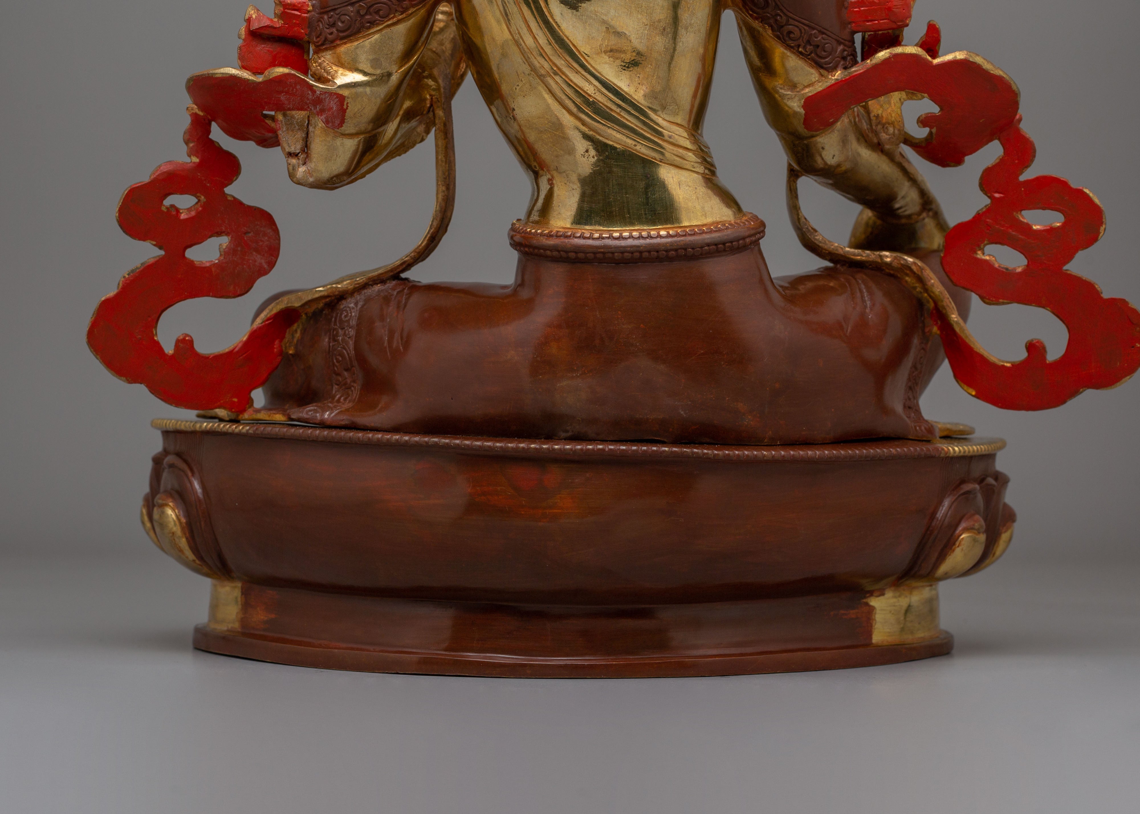 Green Tara Statue of Love and Compassion | Sacred Tibetan Artwork