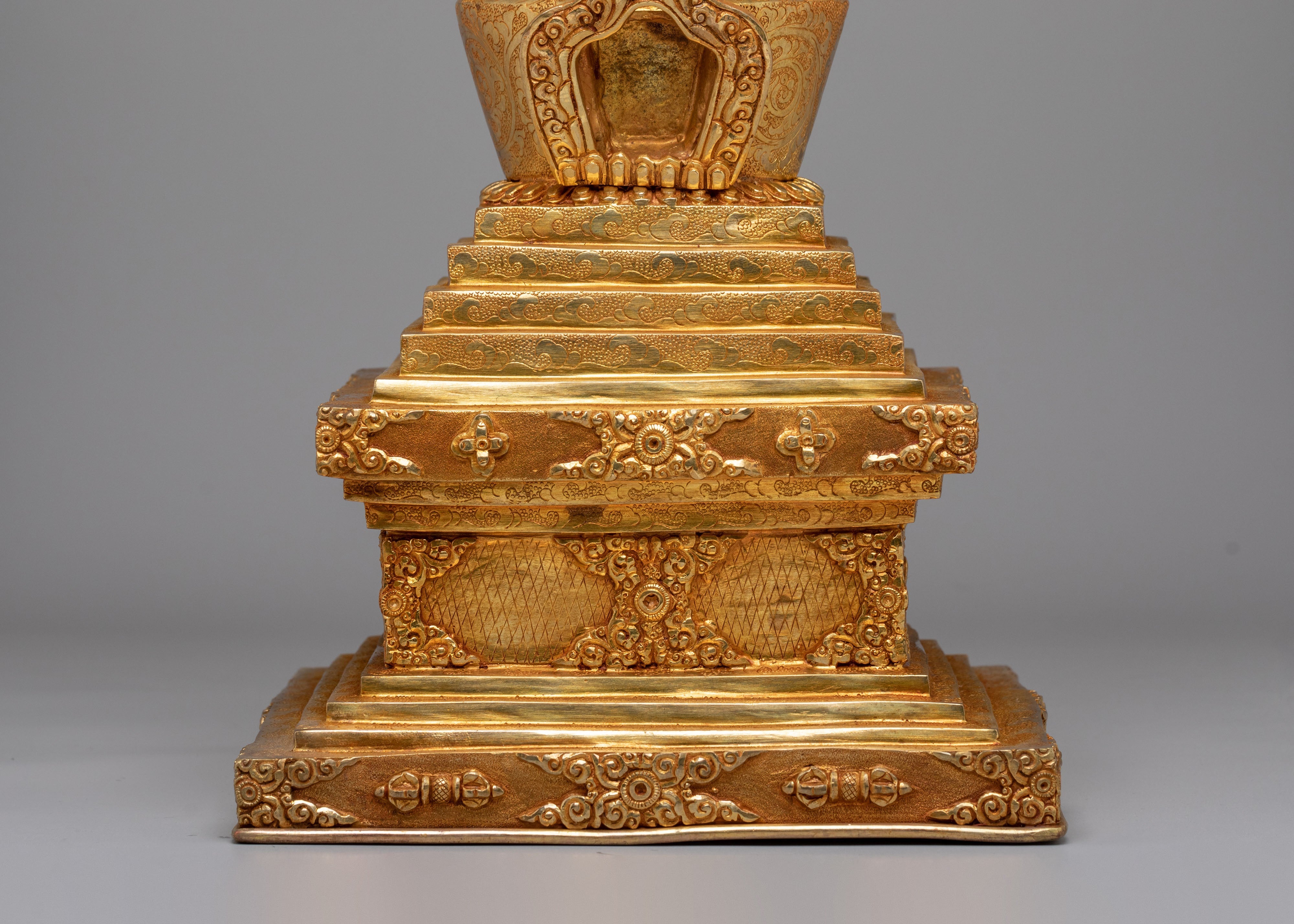 Handmade Buddhist Stupa for Peace | Symbol of Enlightenment