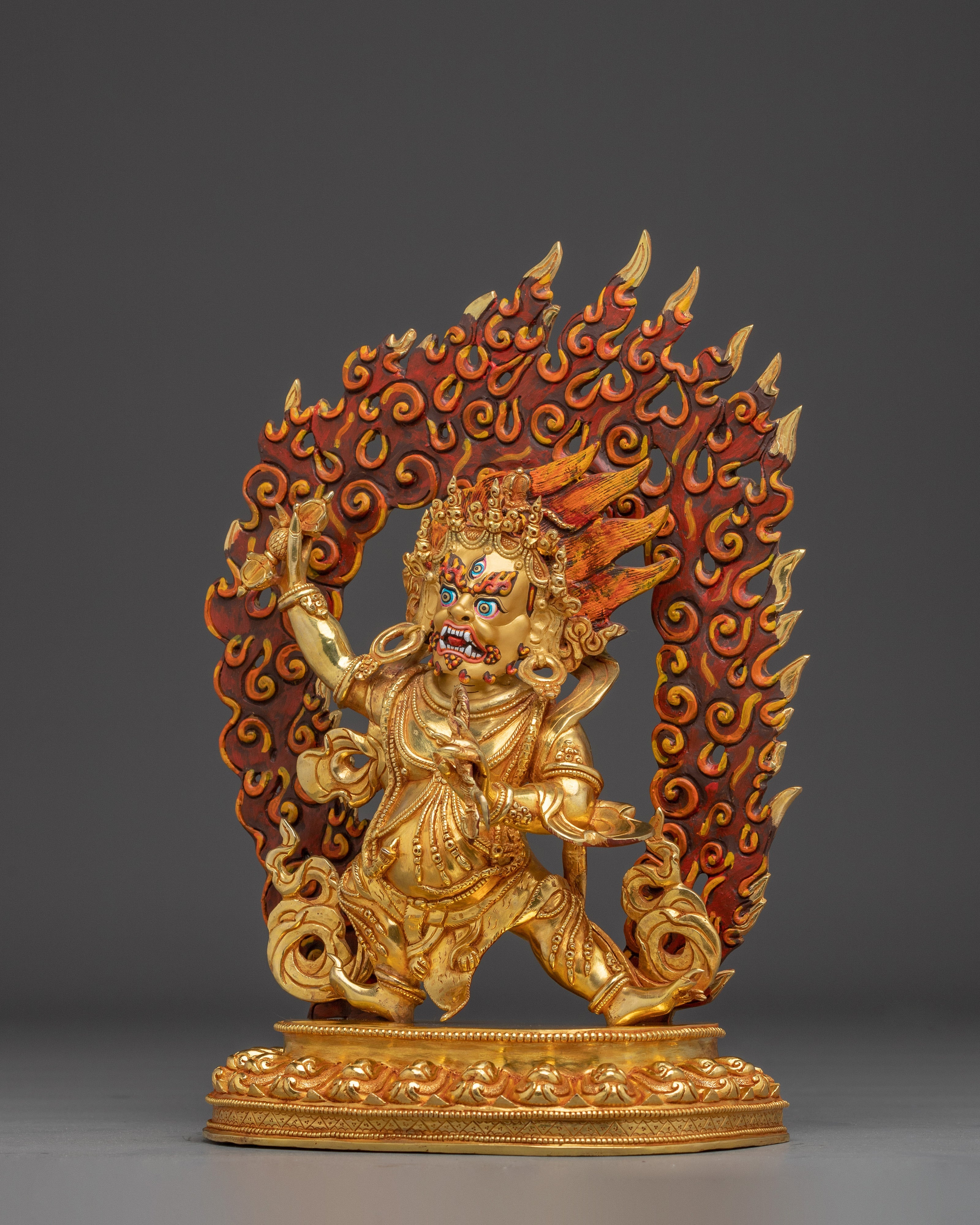 Meditation Guardian Vajrapani Statue | Spiritual strength