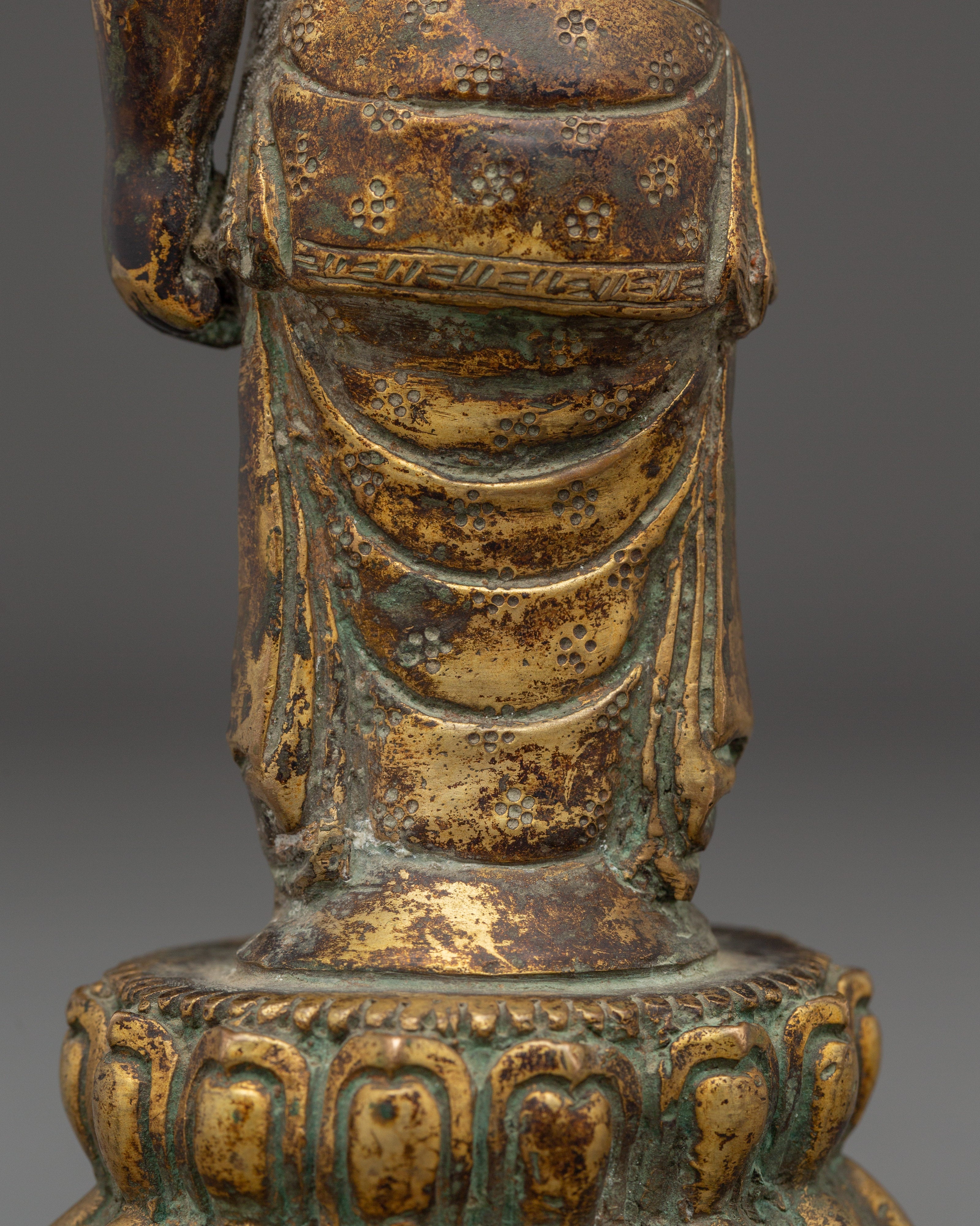 Little Buddha Copper Statue | Bring Calm and Balance with the Little Buddha Statue