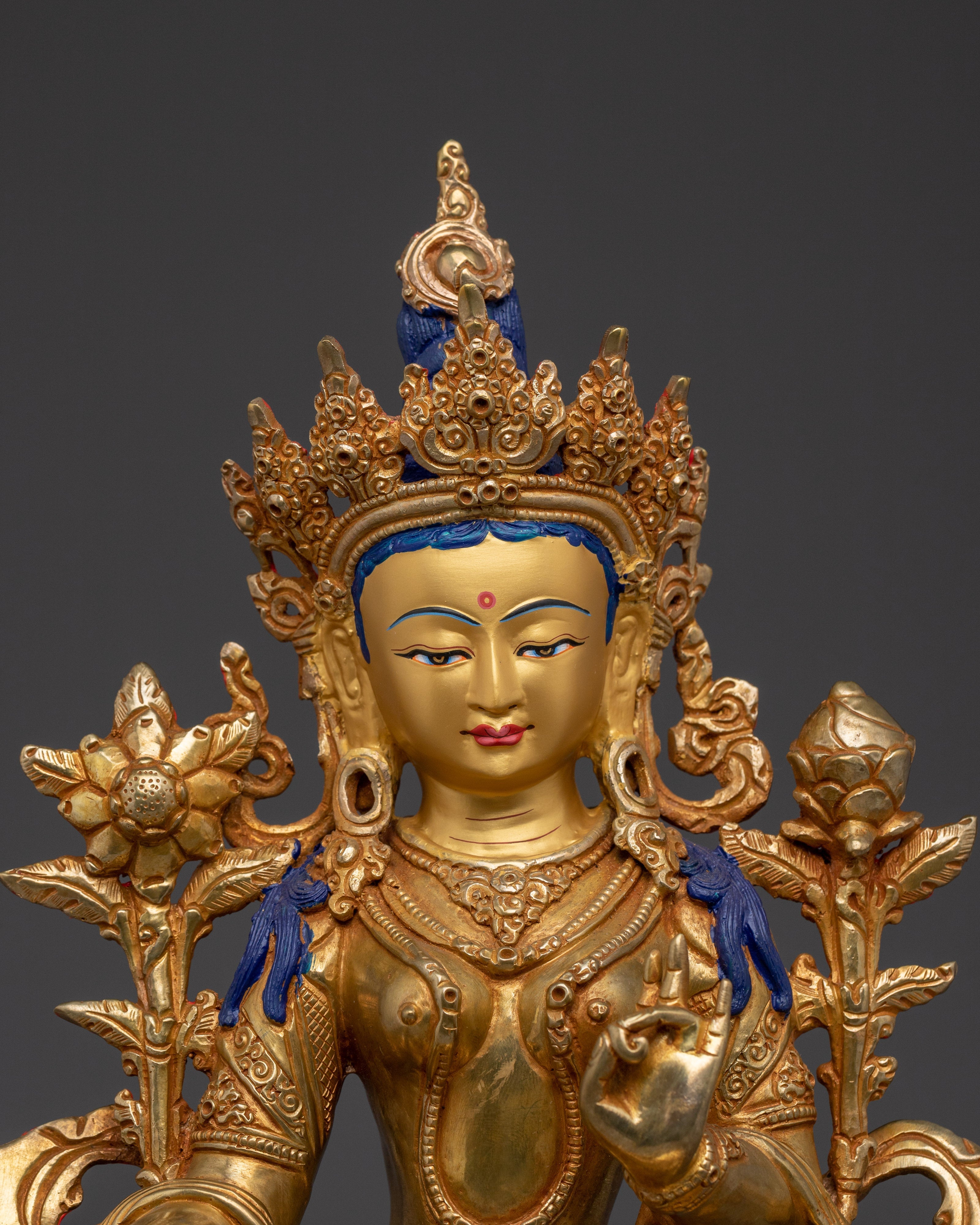 Green Tara Art - Divine Protector Deity | Shyama Tara - Mother of All Buddhas