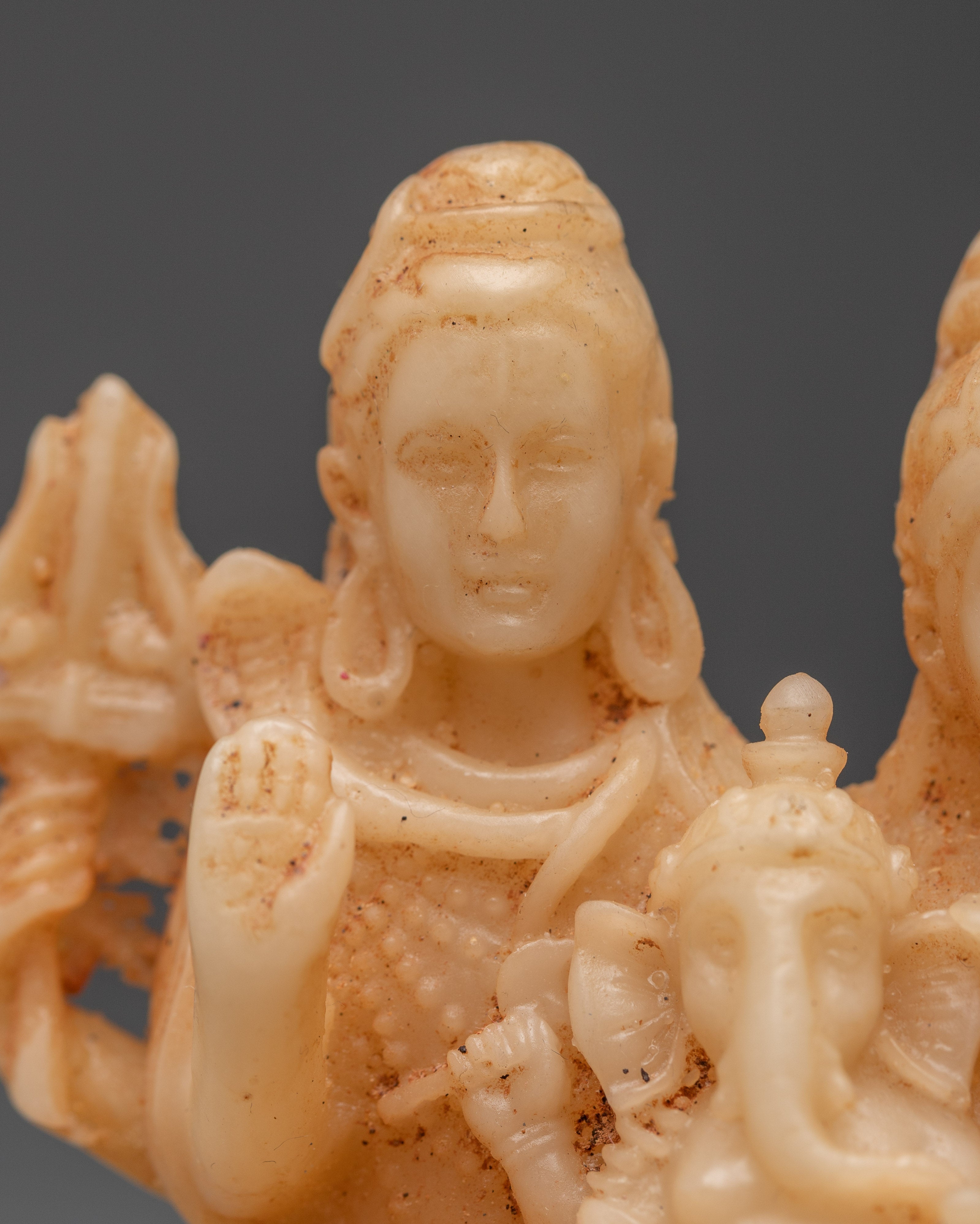 Shiva Family Statue | Handcrafted Spiritual Sculpture