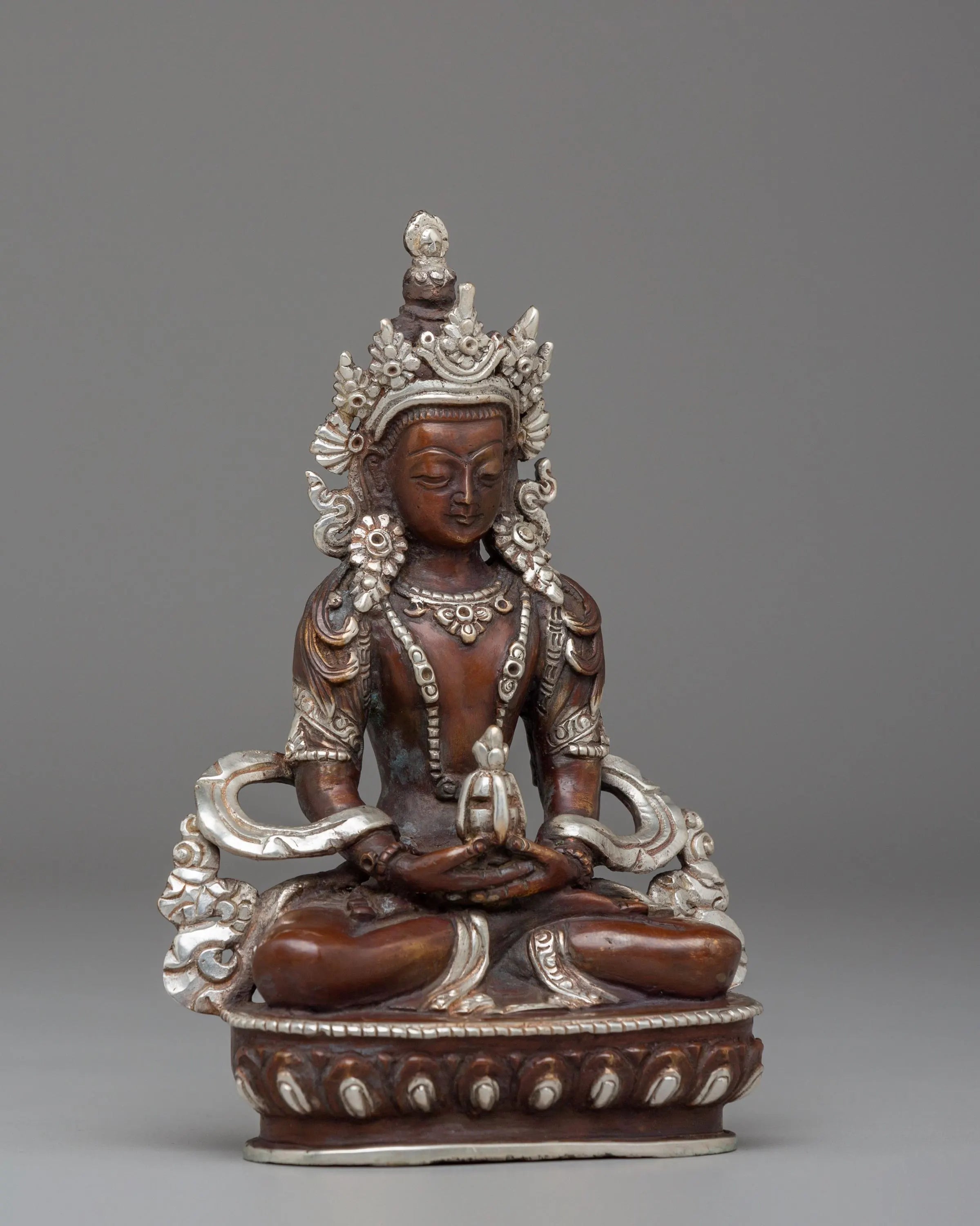 Sacred Handmade Amitayus Statue | Meditation and Rituals