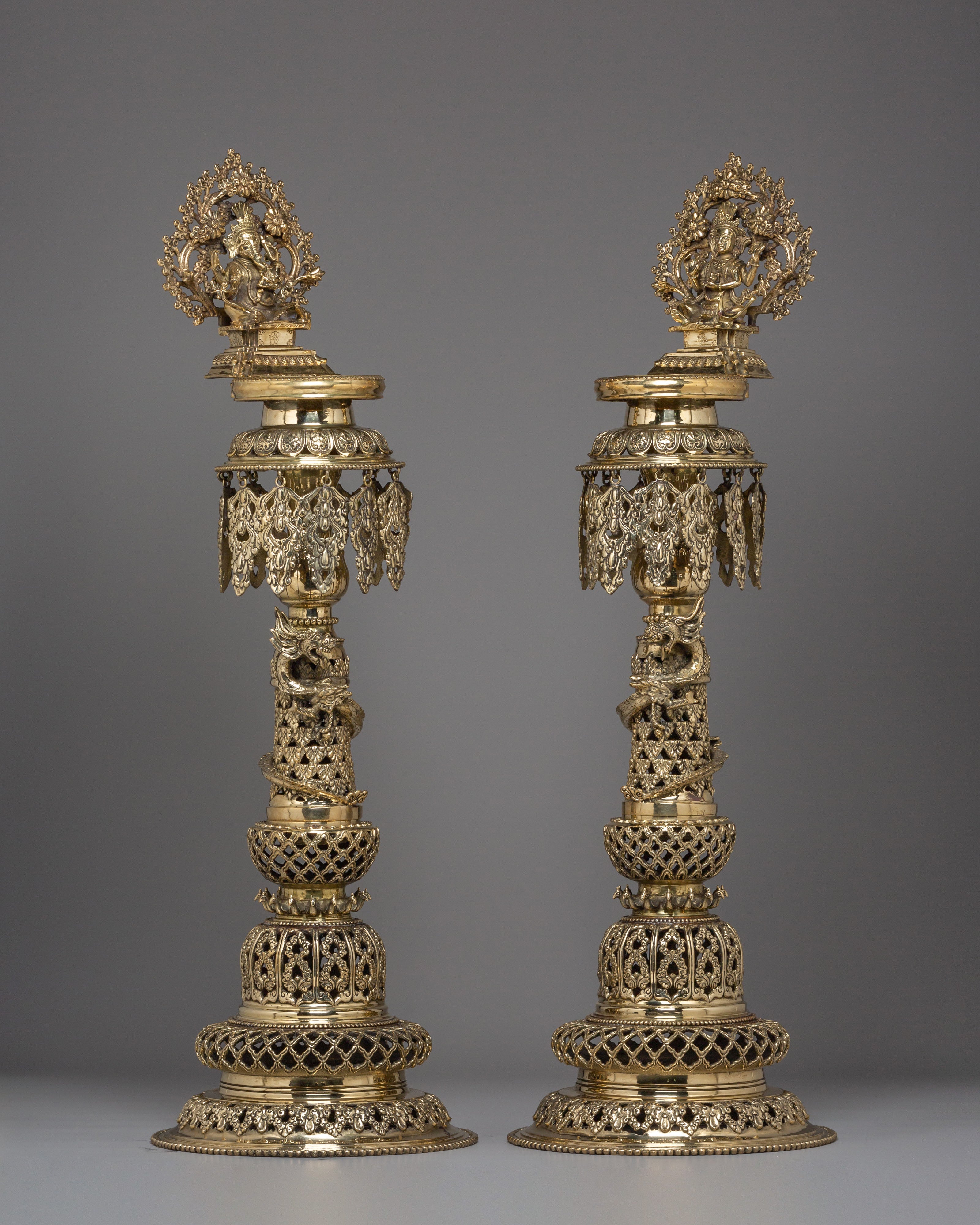 Ritual Oil Lamp Set | Symbol of Wisdom