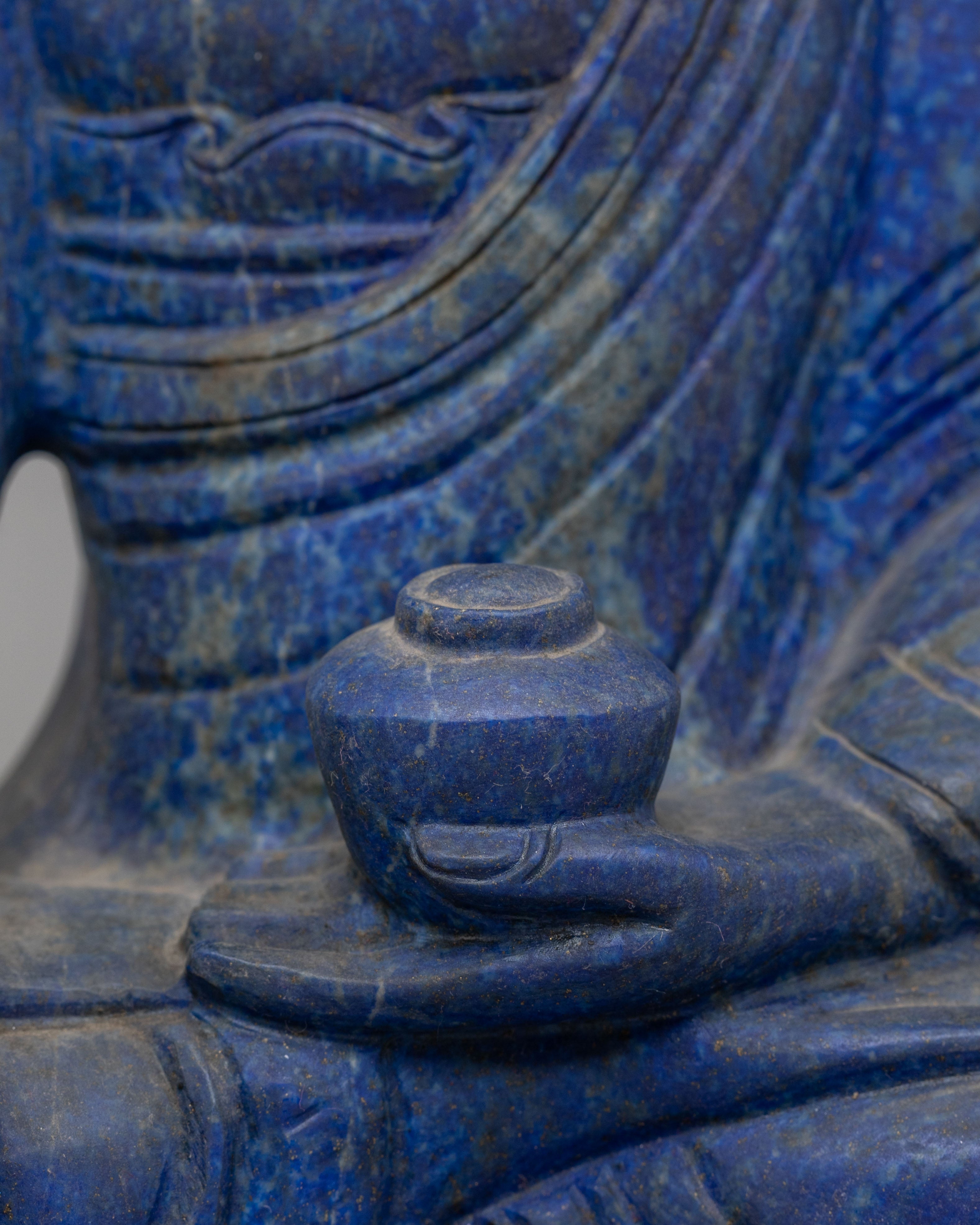 Bhaisajyaguru Medicine Buddha Sculpture | Tibetan Healing Deity