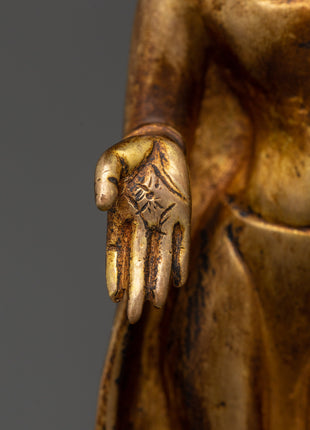 Dipankara Enlightened Deity Statue | Buddha of Light and Wisdom