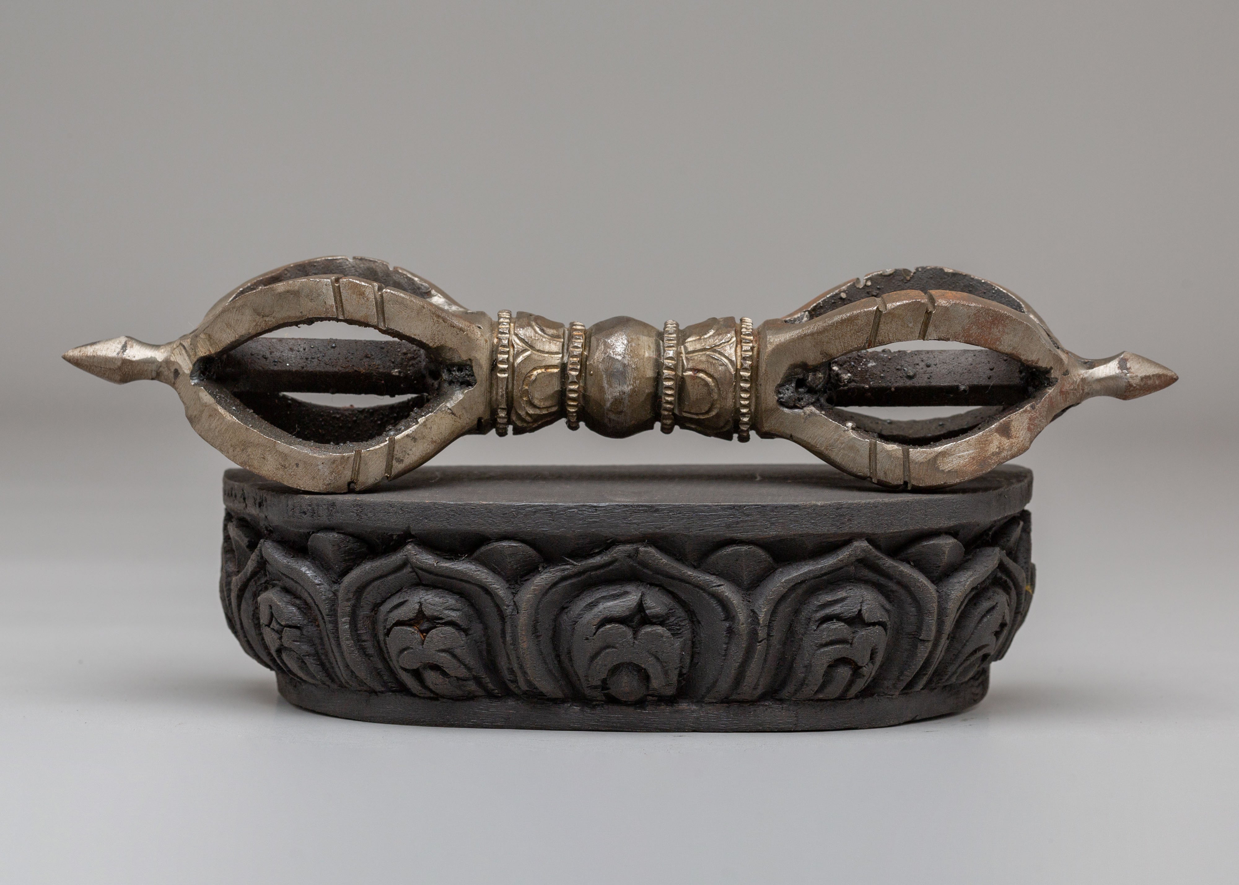 Handcrafted Sacred Ritual Vajra | Tibetan Dorje for Altar Meditation
