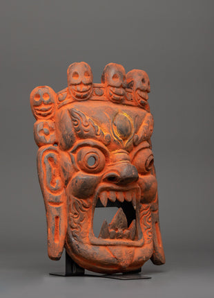 Mahakala Mask with Sharp Teeth | A Symbol of Protection