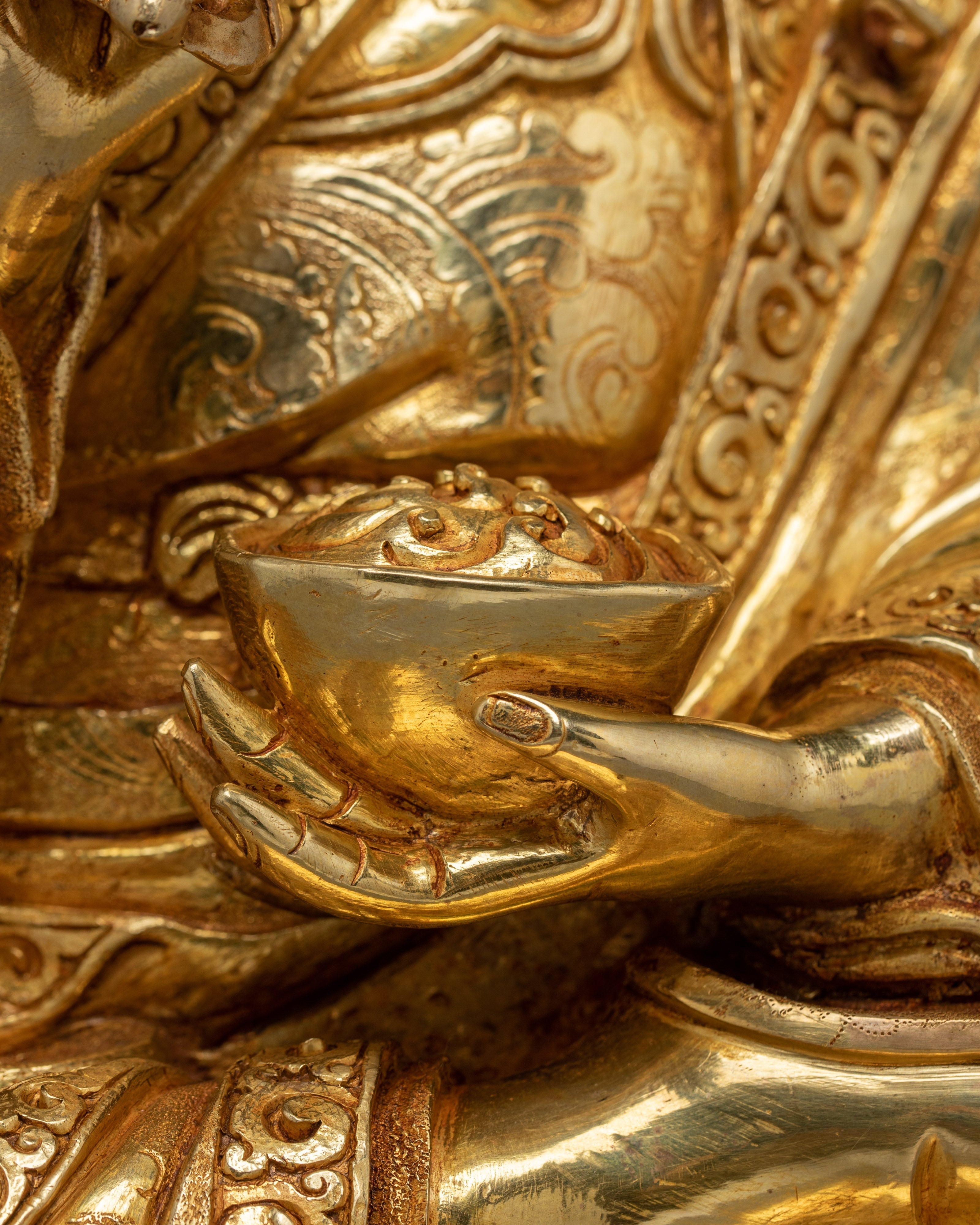 Guru Tsokye Sculpture | Padmasambhava Wrathful Form