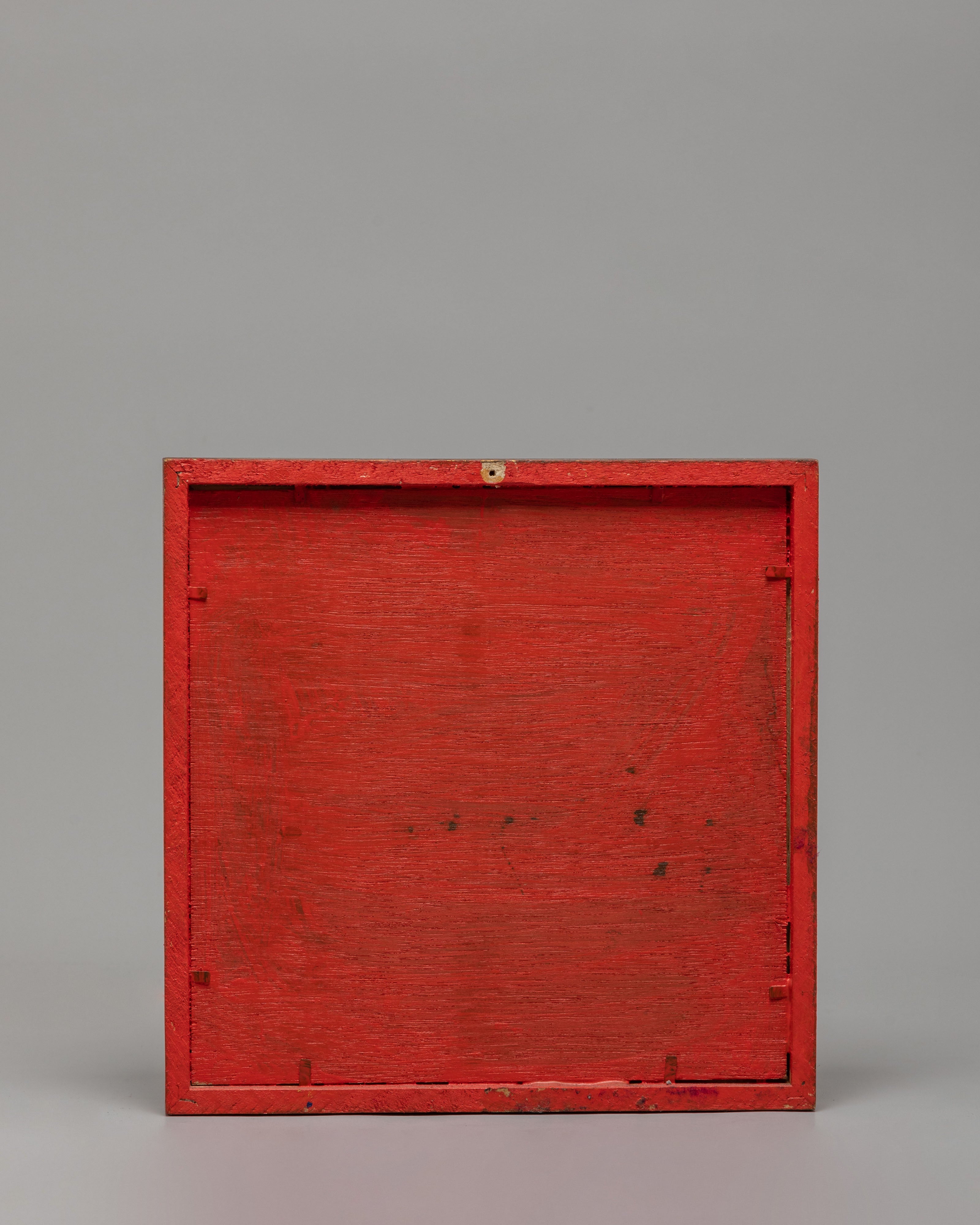 Handmade White Tara Wall Hanging | Tibetan Buddhist Goddess Decor