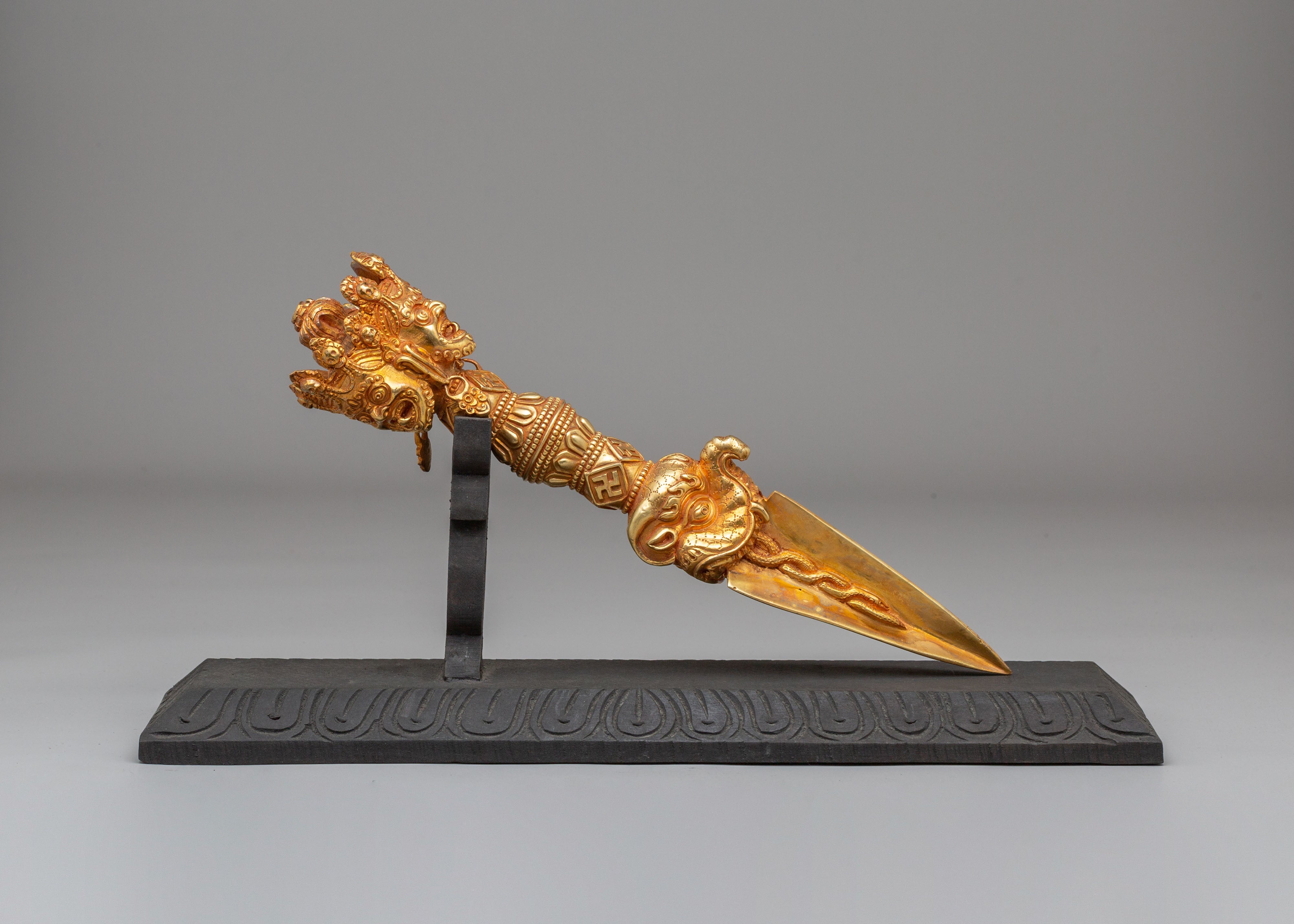 Tibetan Altar Ritual Dagger | Phurba Dagger for Spiritual Ceremonies