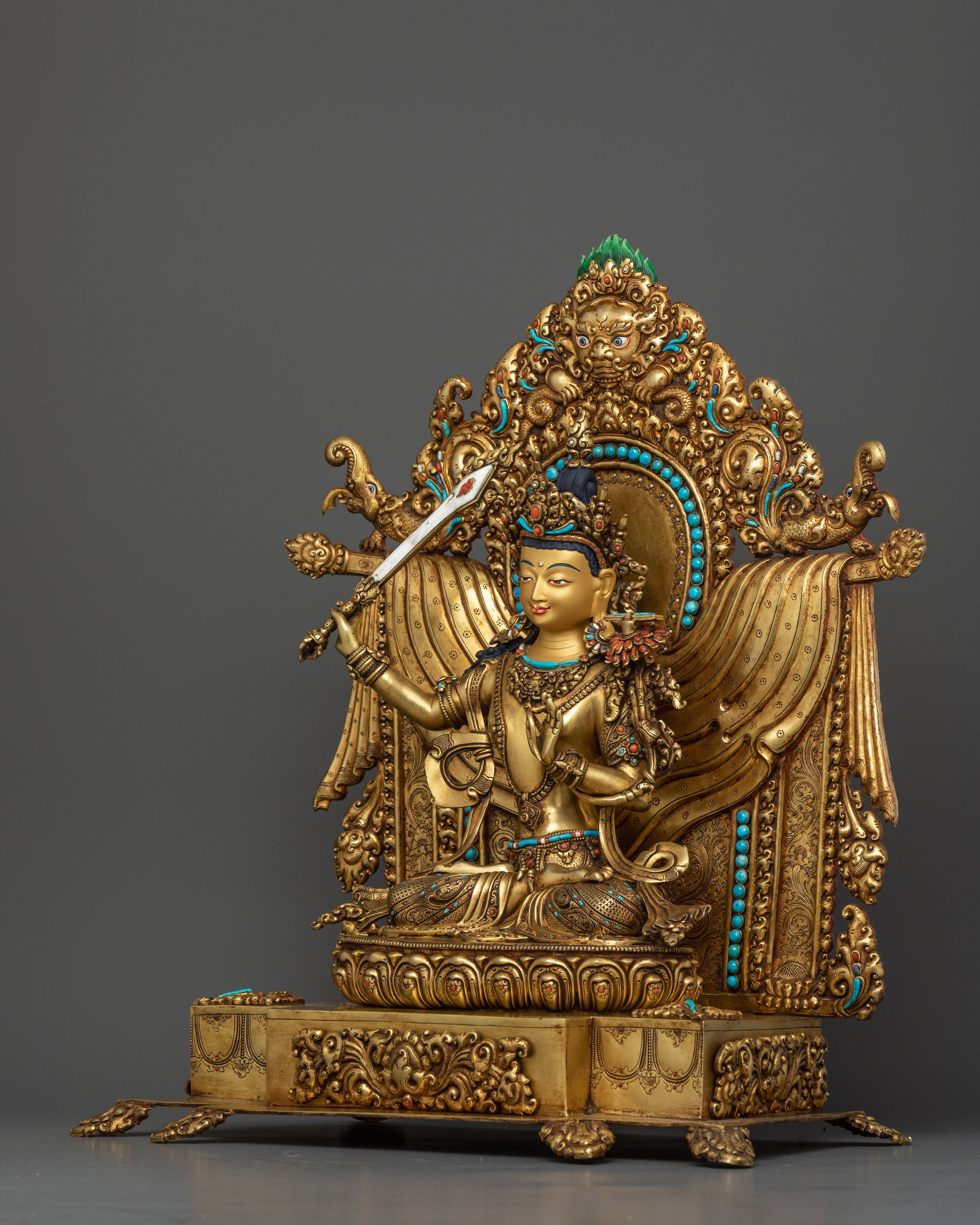 manjushri-with-throne