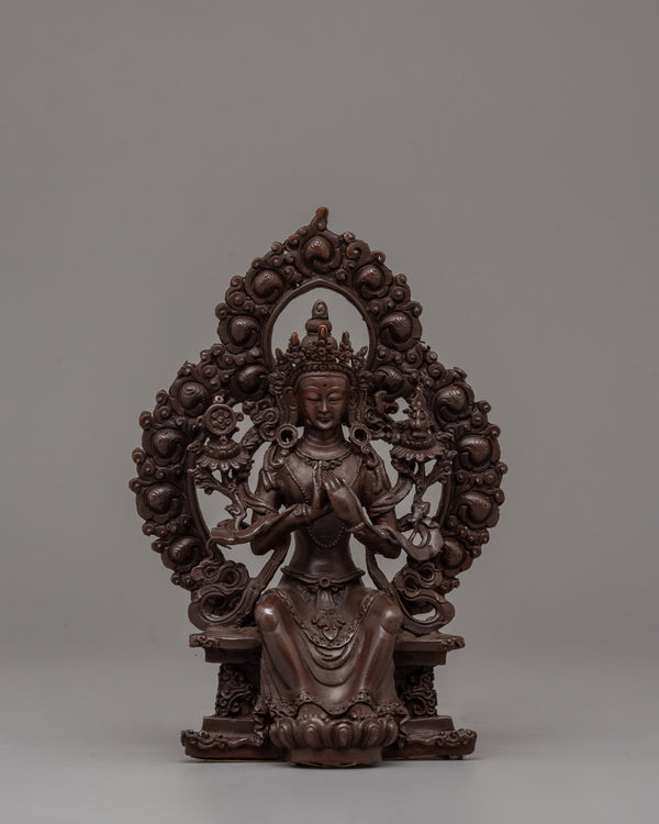 oxidized-maitreya-buddha-statue