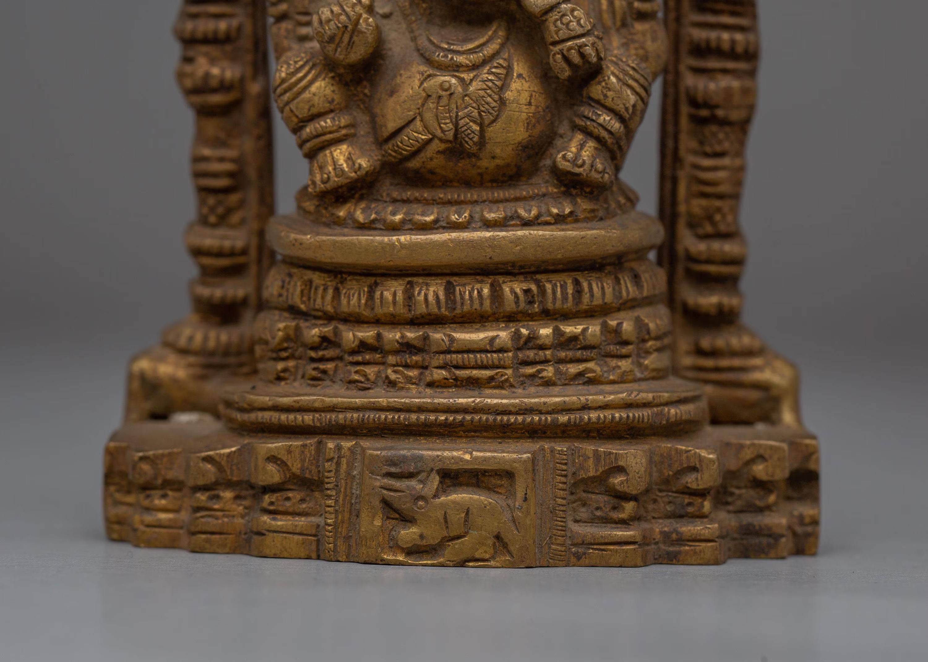 Hindu Deity Ganesha Brass Statue | Symbol of Wisdom