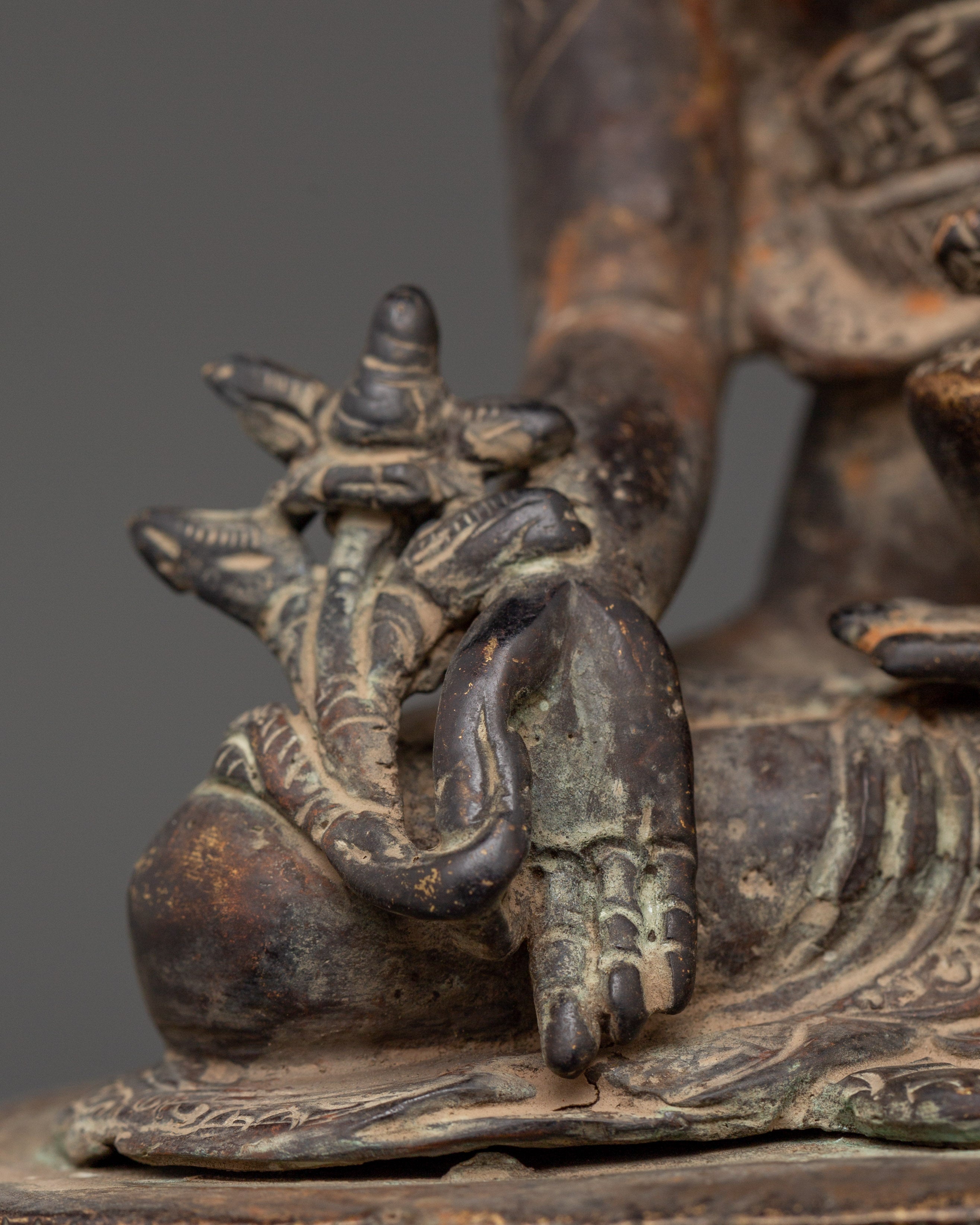 Sacred Statue of Healing Buddha | The Compassionate Healer