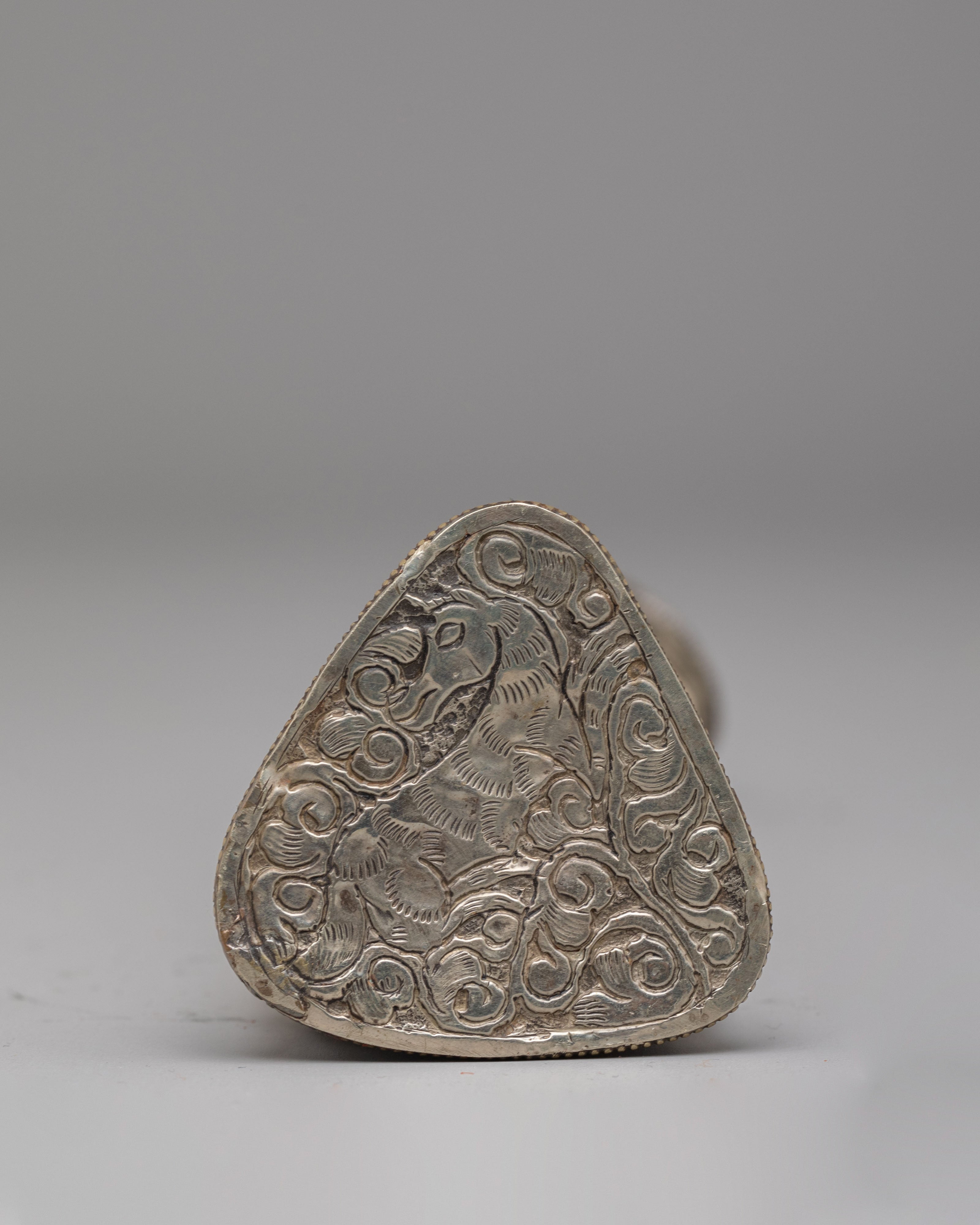 Traditional Mahakala Stamp | Sacred Artwork for Spiritual Practices