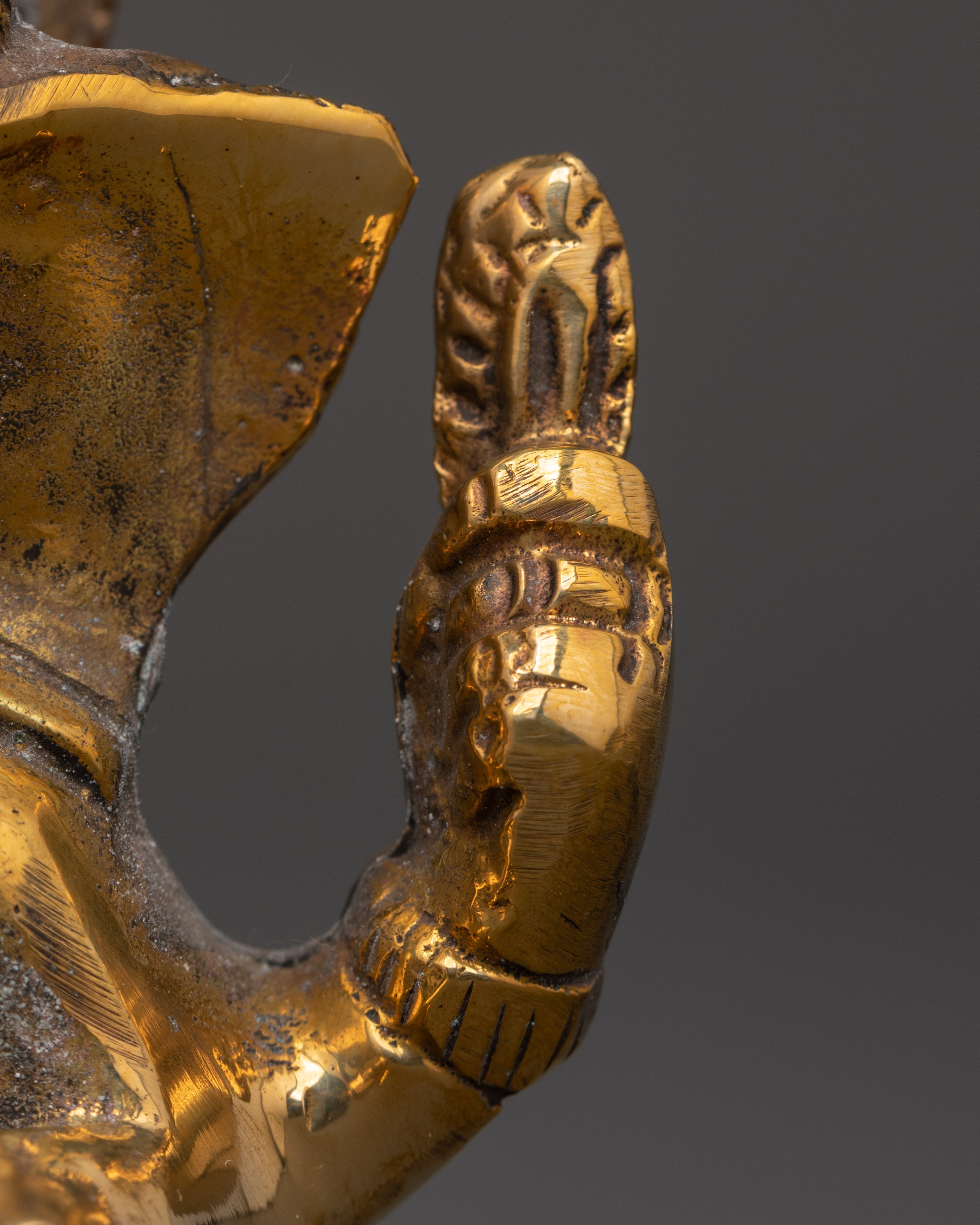 Handcrafted Brass Statue of Ganesh | Emblem of Prosperity