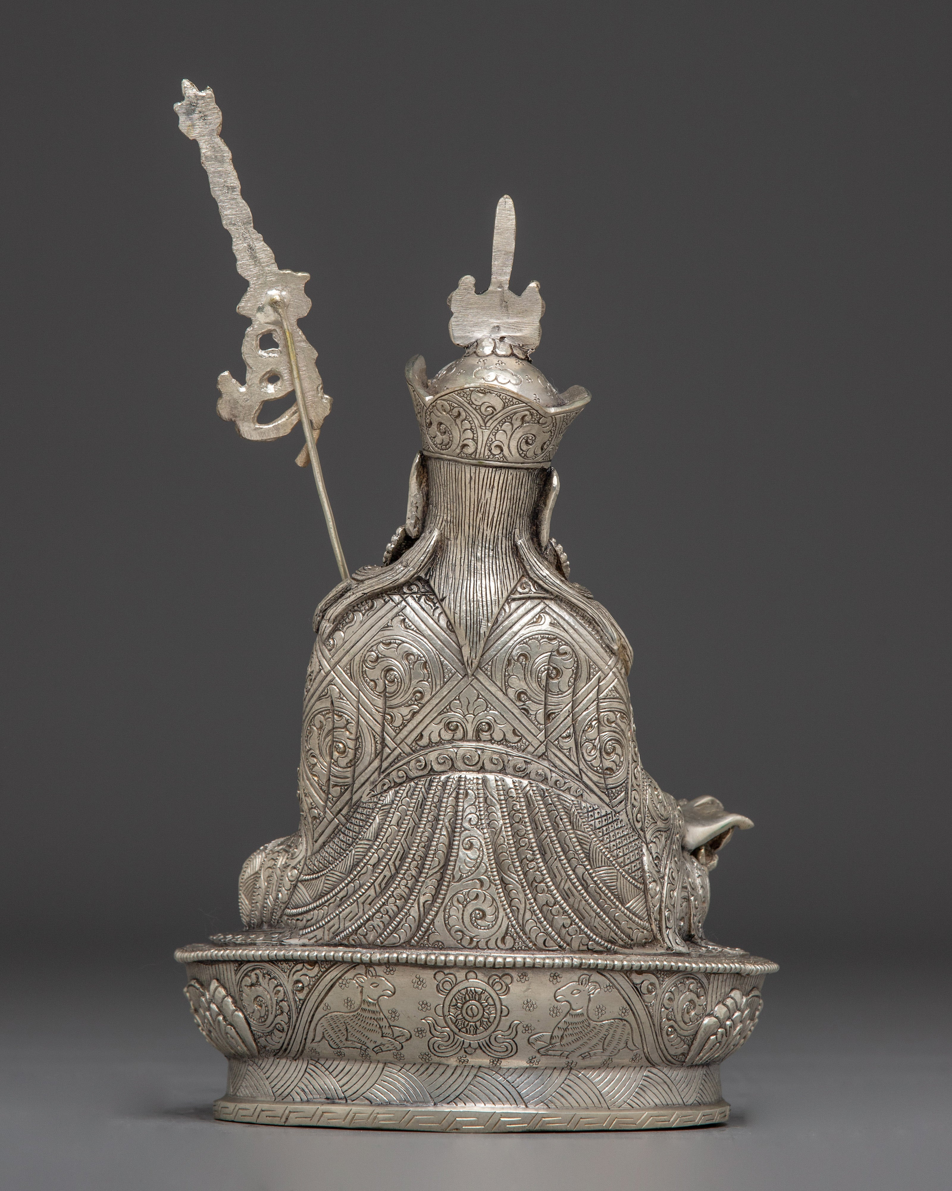 Nepalese Spiritual Statue of Guru Rinpoche | Padmasambhava Deity