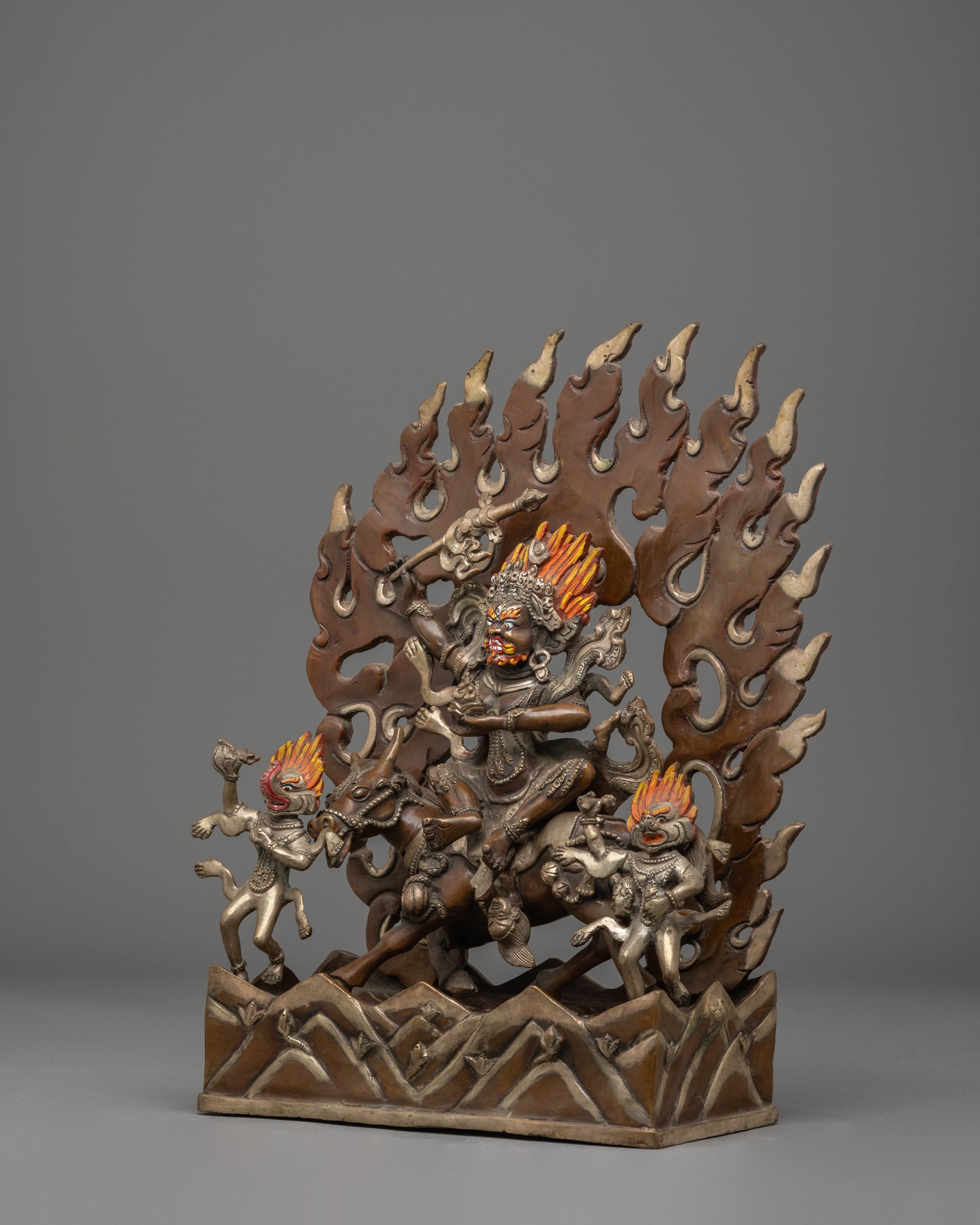 Palden Lhamo Empowerment Sculpture | Himalayan Buddhist Art