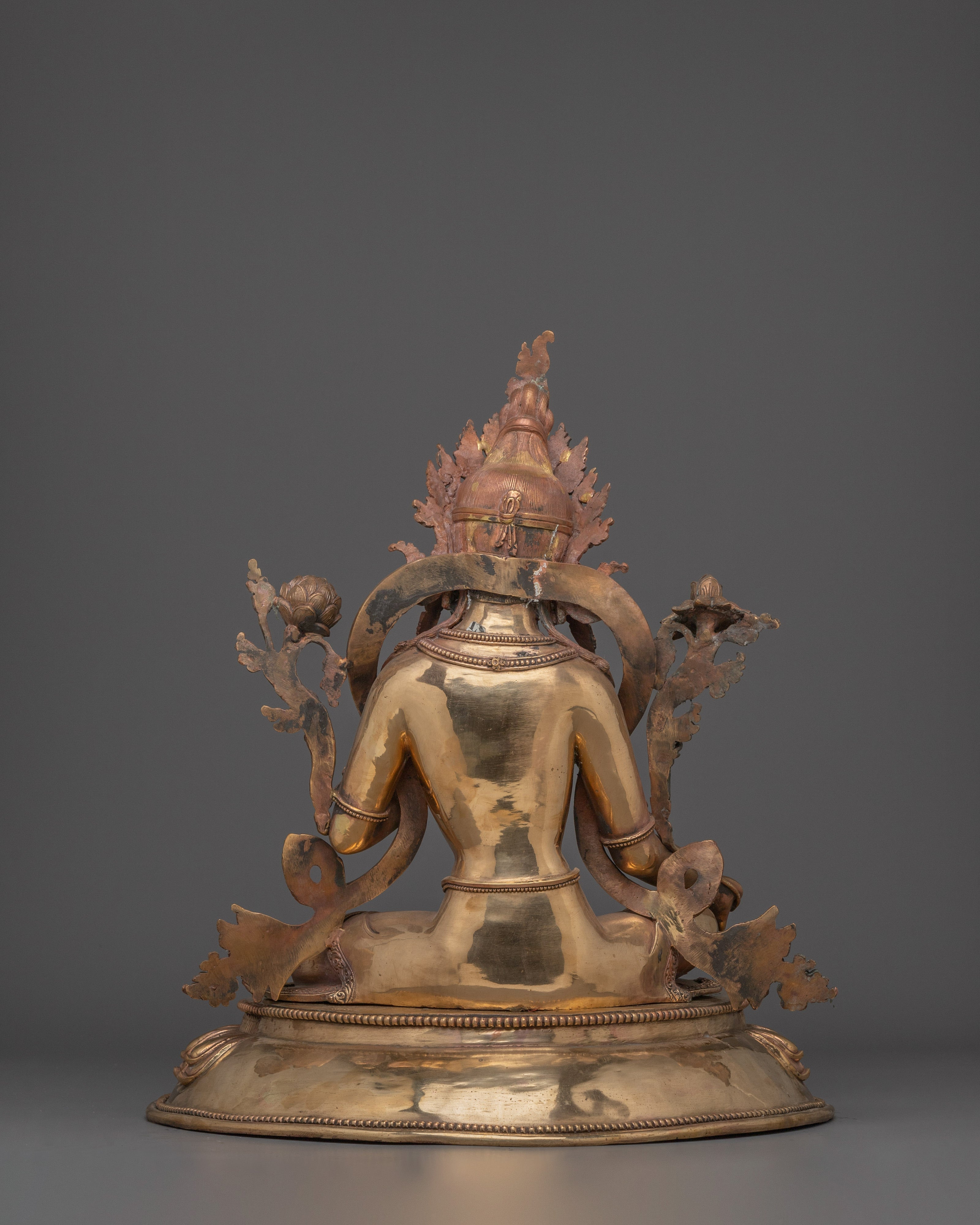 Sacred Compassion Deity Green Tara Statue | Tibetan Buddhist Goddess