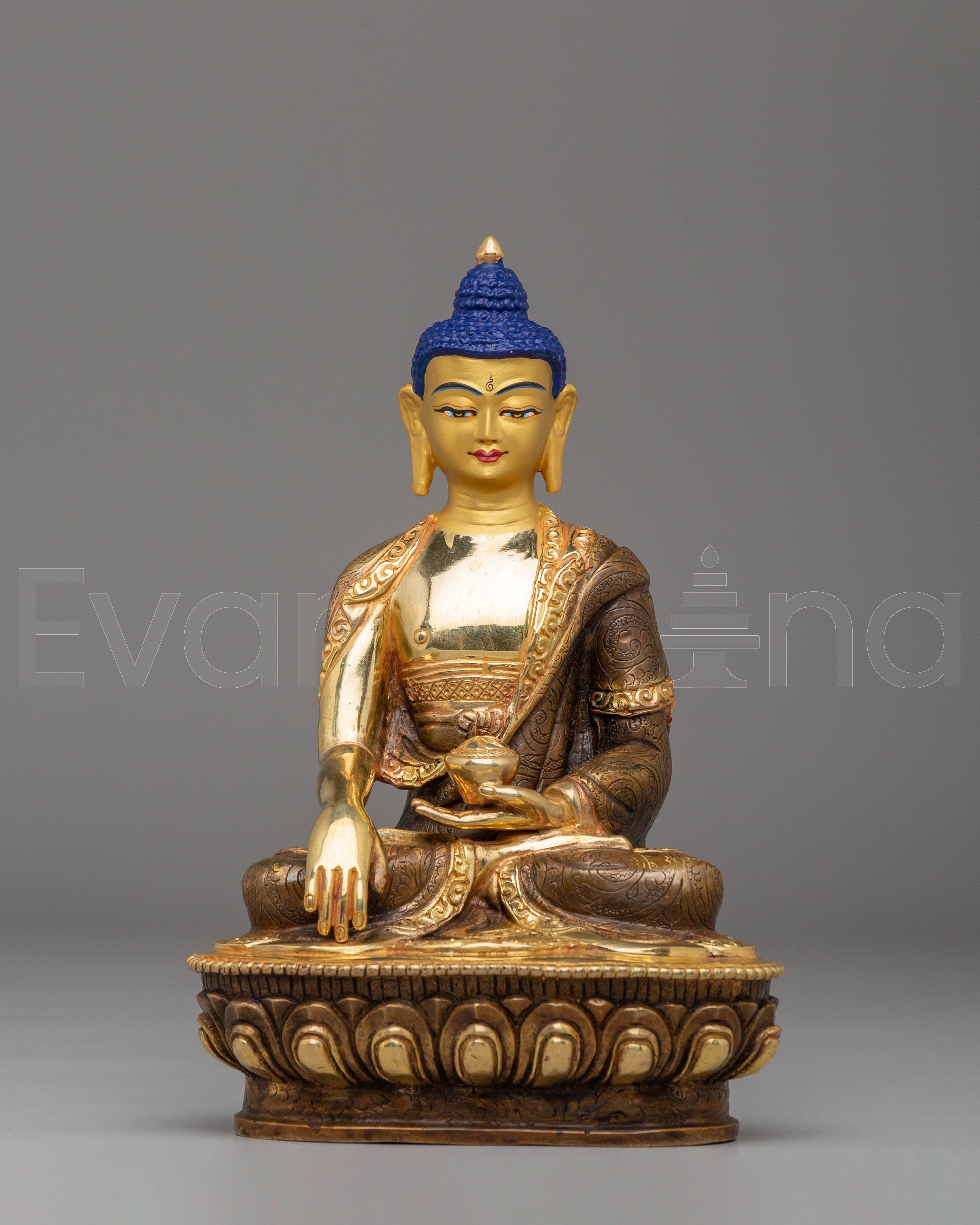 Shakyamuni Buddha Statue | Buddhist Sculpture for Temple & Home Decor